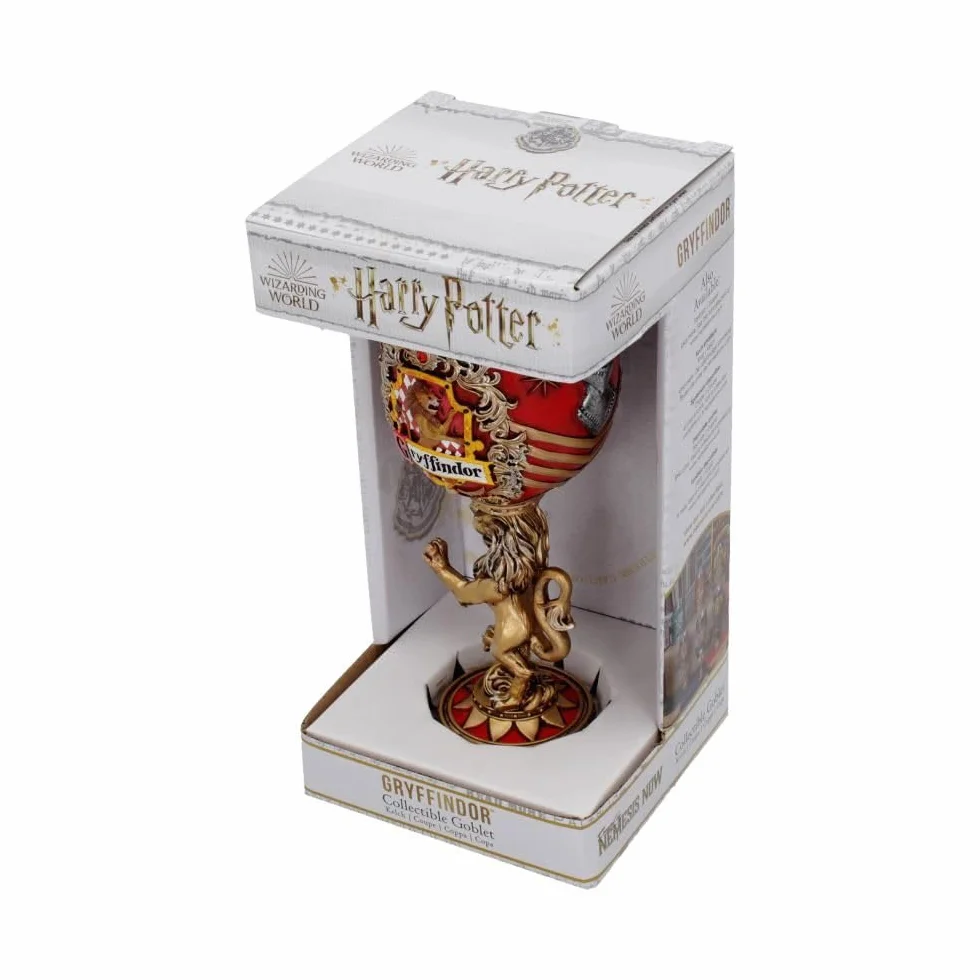 Nemesis Now Harry Potter Gryffindor Hogwart House Kielich, Material, Czerwony/Złoty, 200 ml