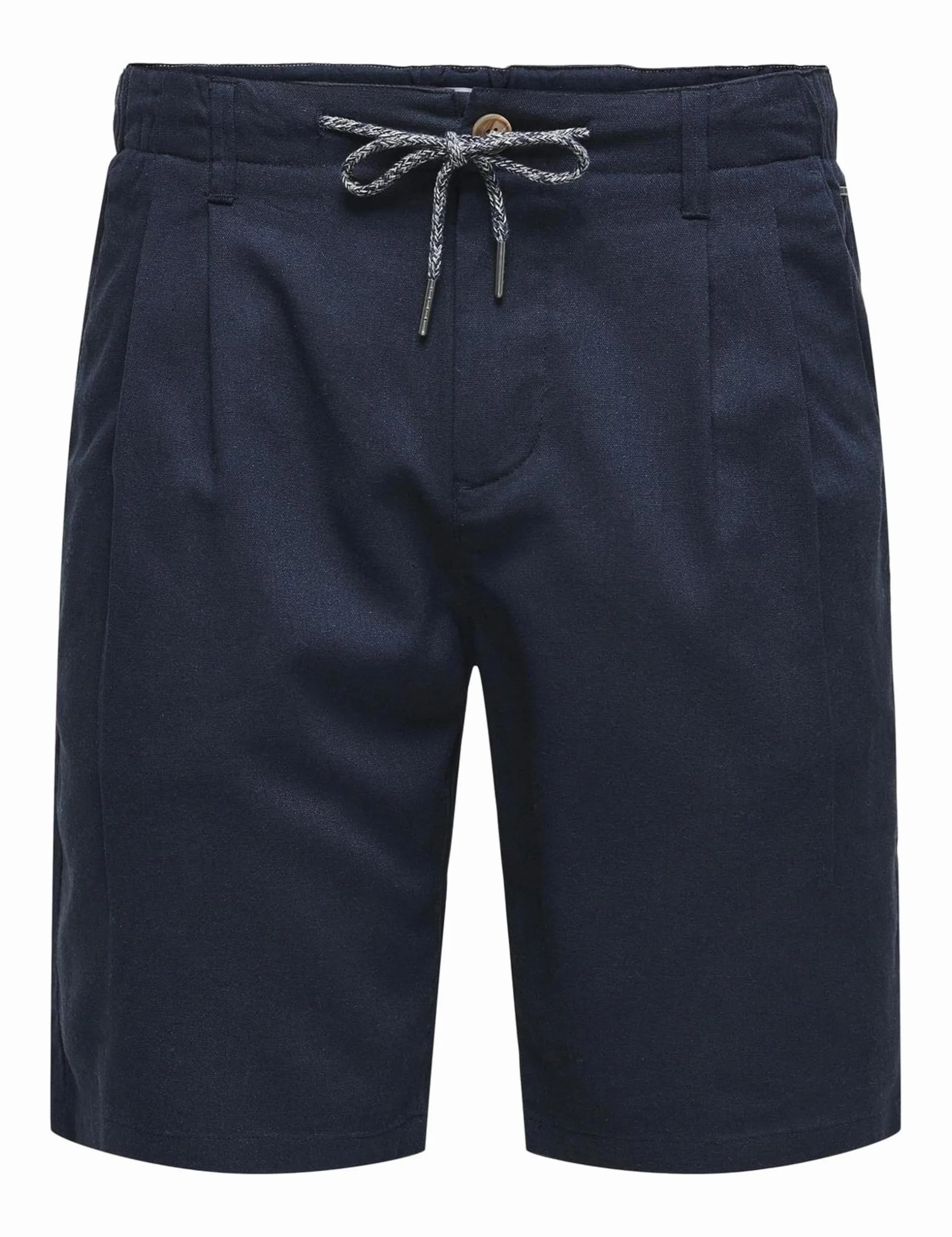 Only & Sons Onsleo Linen Mix 0048 Shorts - Shorty Mężczyźni