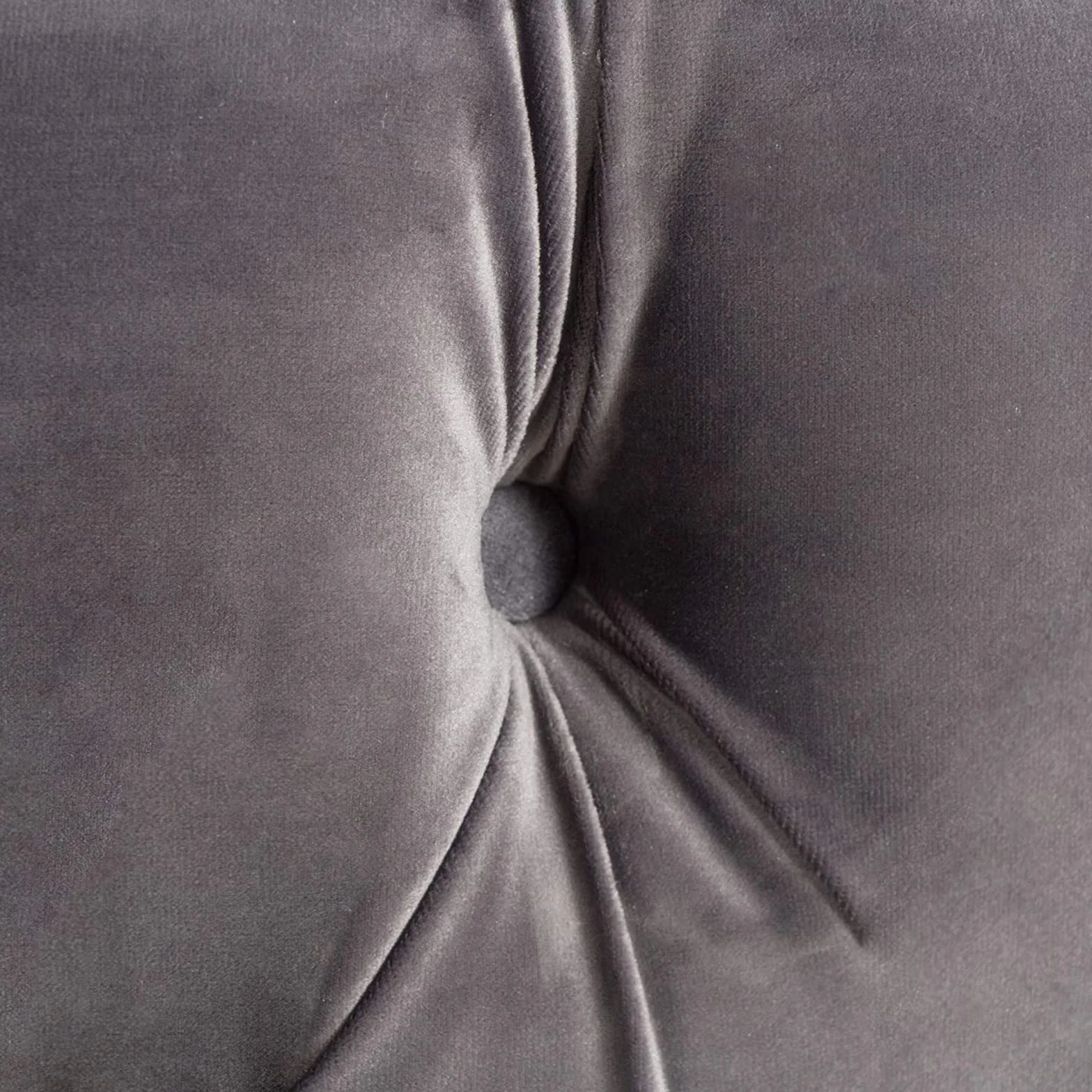 Pluszowy Puf Welurowy Stolik do Kawy 60x60x40 cm