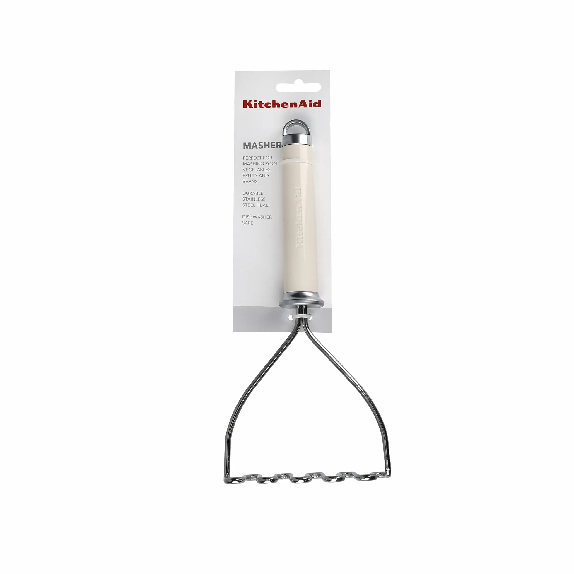 KitchenAid Tłuczek do Ziemniaków Stal Nierdzewna Almond Cream