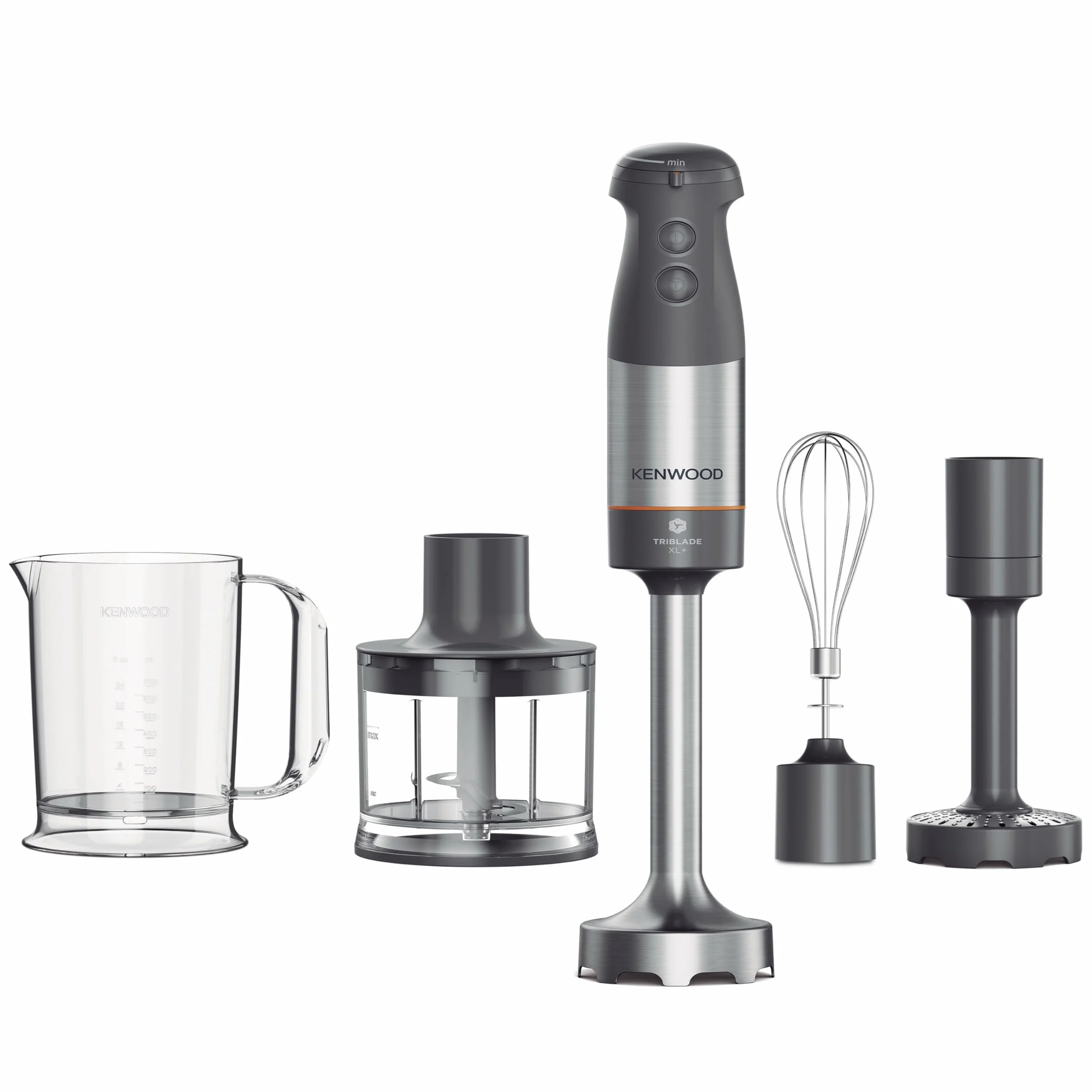 Kenwood Triblade XL Blender Ręczny 500 ml Szary