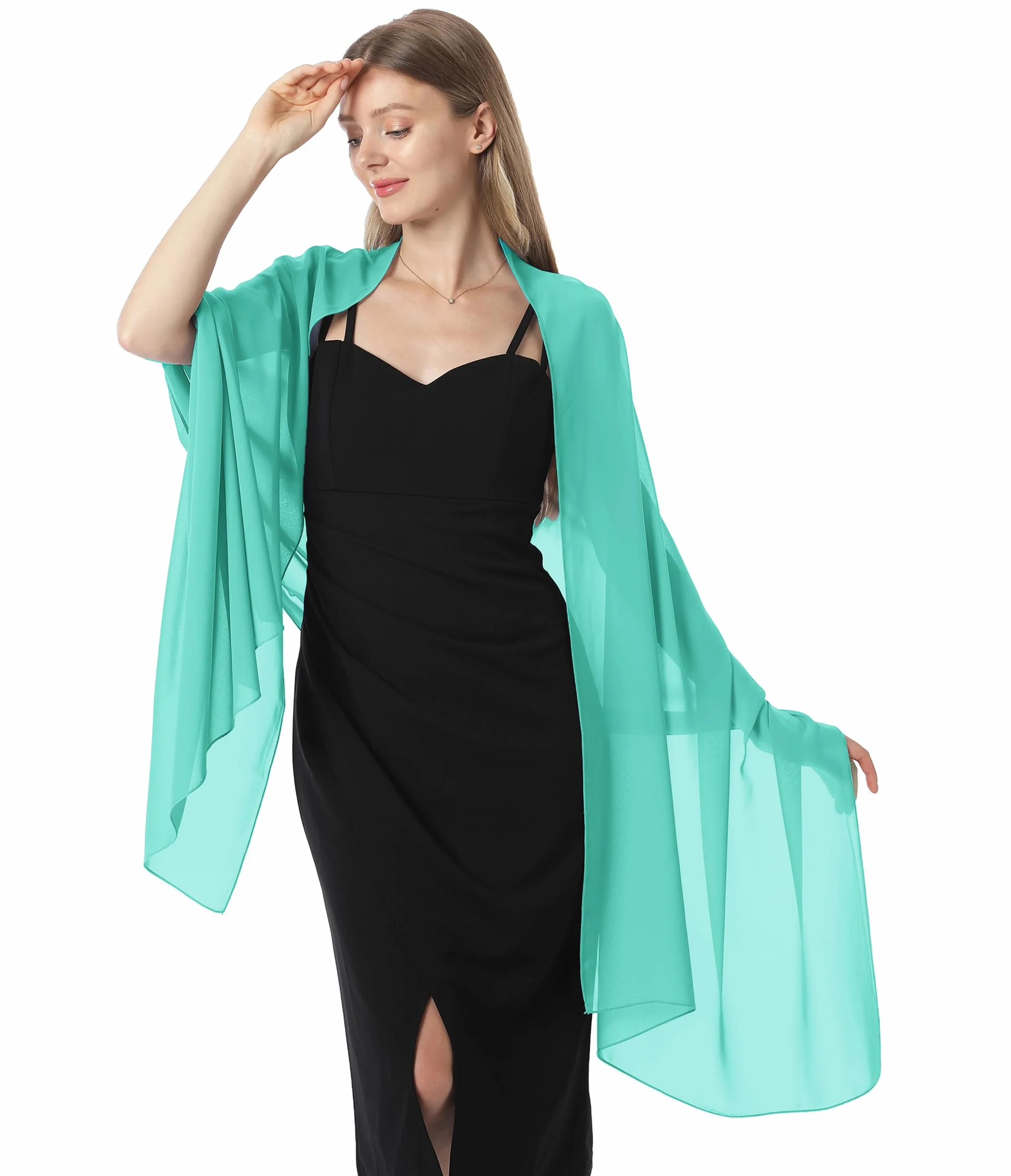 Formalny, klasyczny Kobiety Chiffon-shawl001