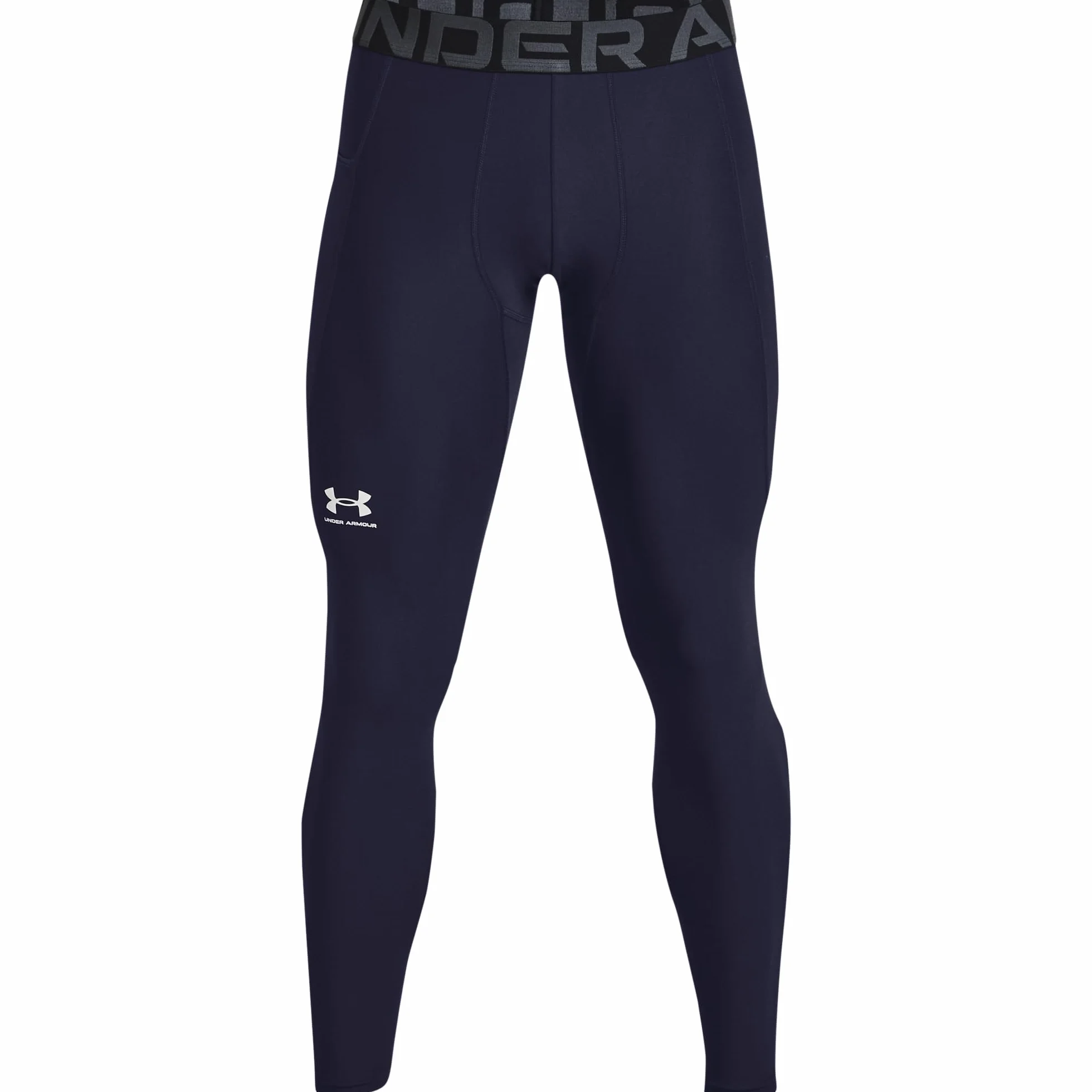 Under Armour UA HG Armour legginsy, długie legginsy sportowe, męskie spodnie sportowe