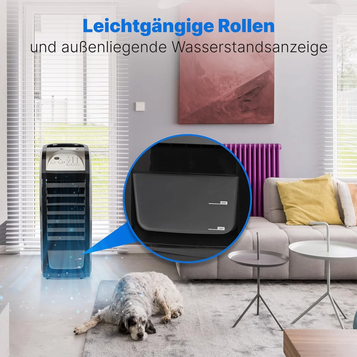 Clatronic LK 3742 chłodziarka powietrza 70 W 3 w 1 nawilżacz oczyszczacz