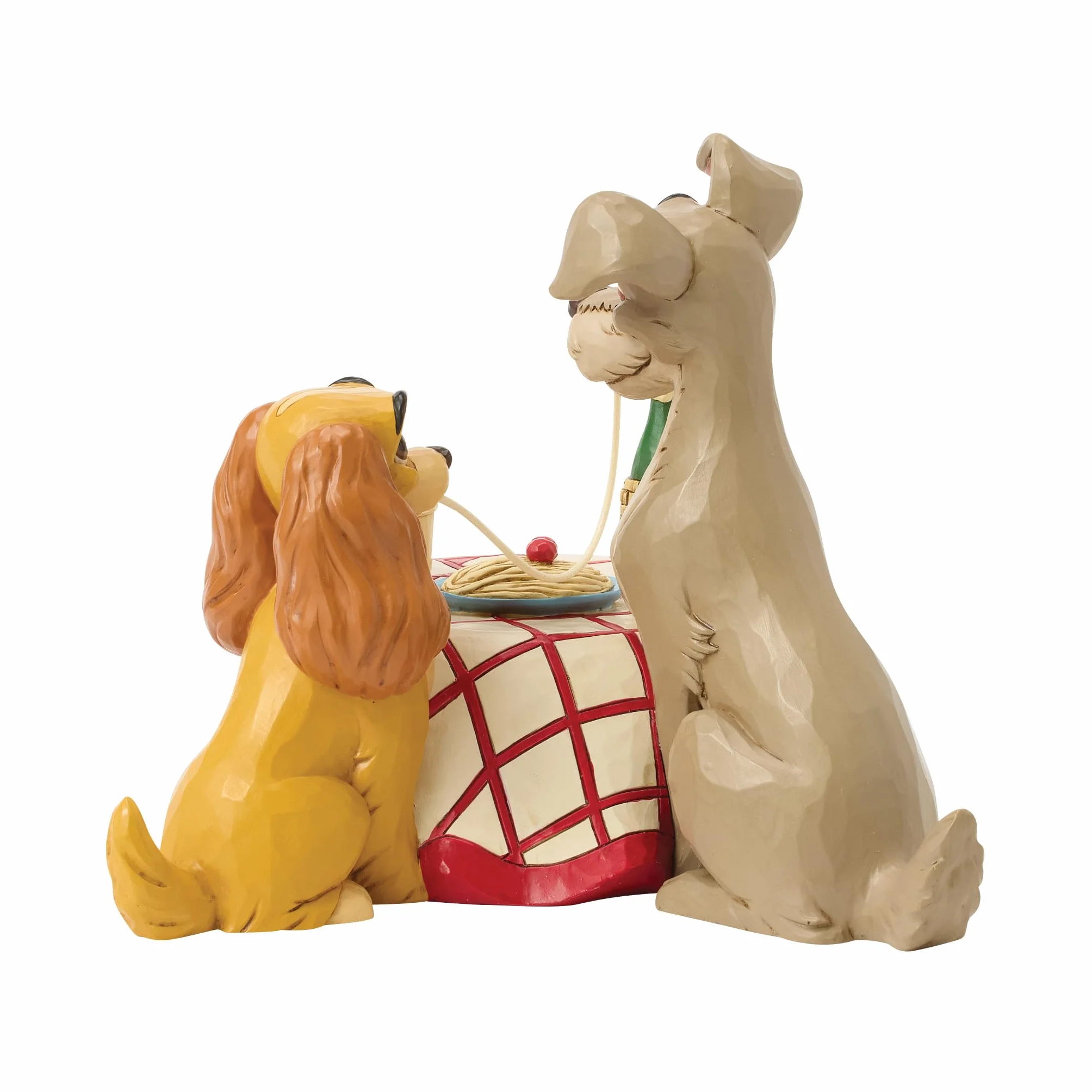 Disney Traditions Lady and Tramp Spaghetti Scena Figurka LED