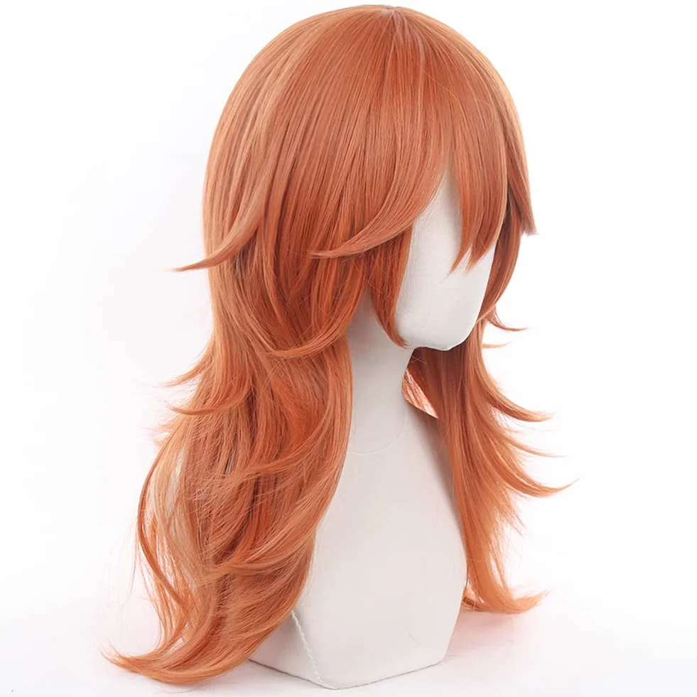 HIROAKIYA Angel Devil Cosplay Peruka with Wig Cap, Length approx.55cm
