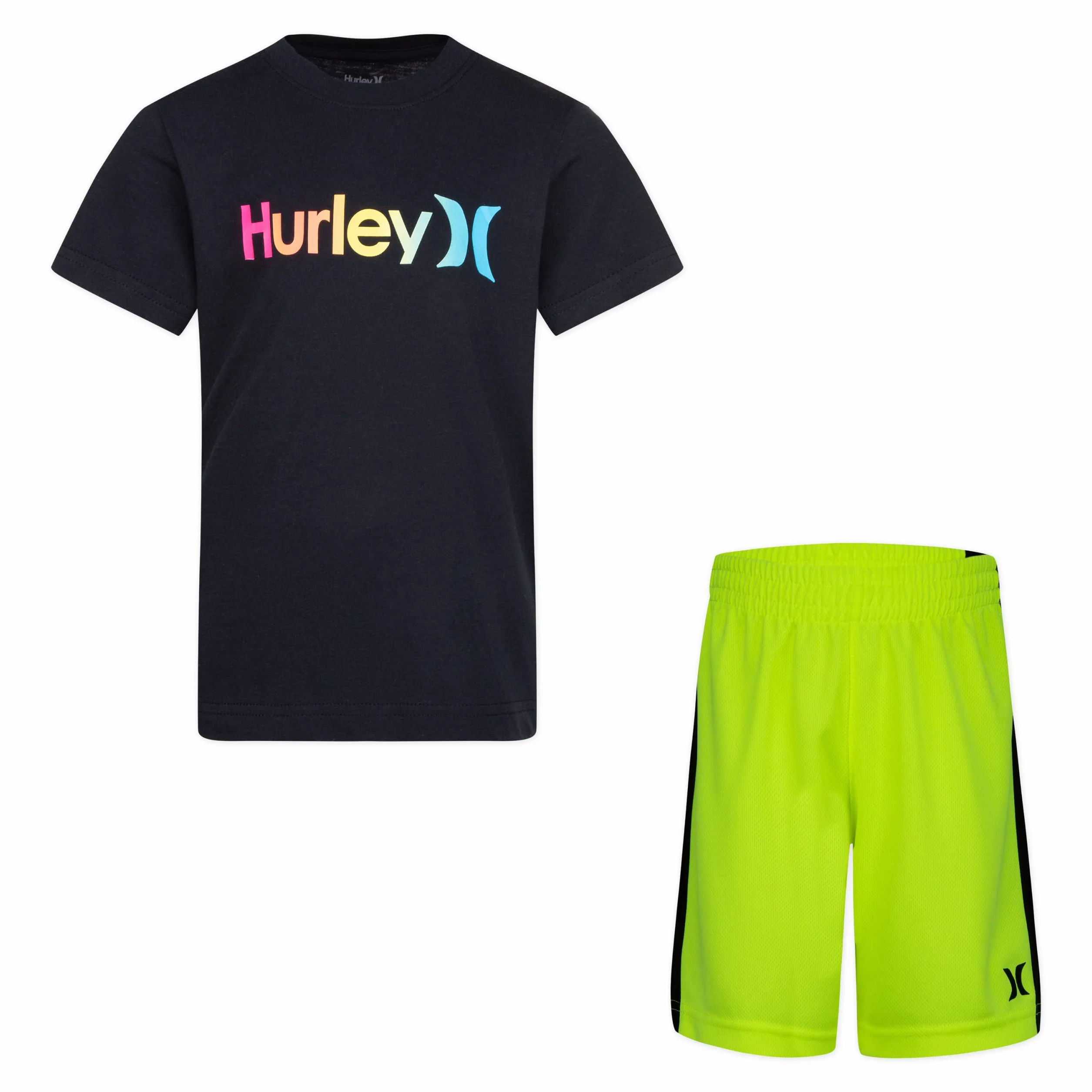 Hurley Zestaw szortów + koszulka Chłopcy Hrlb O&o Gradient & Mesh Set