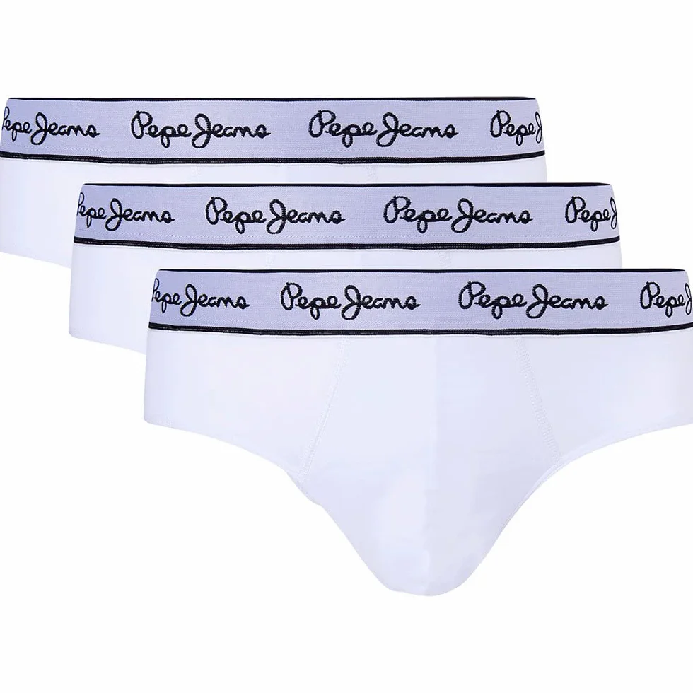 Pepe Jeans Majtki męskie (3 sztuki), Biały (biały), M