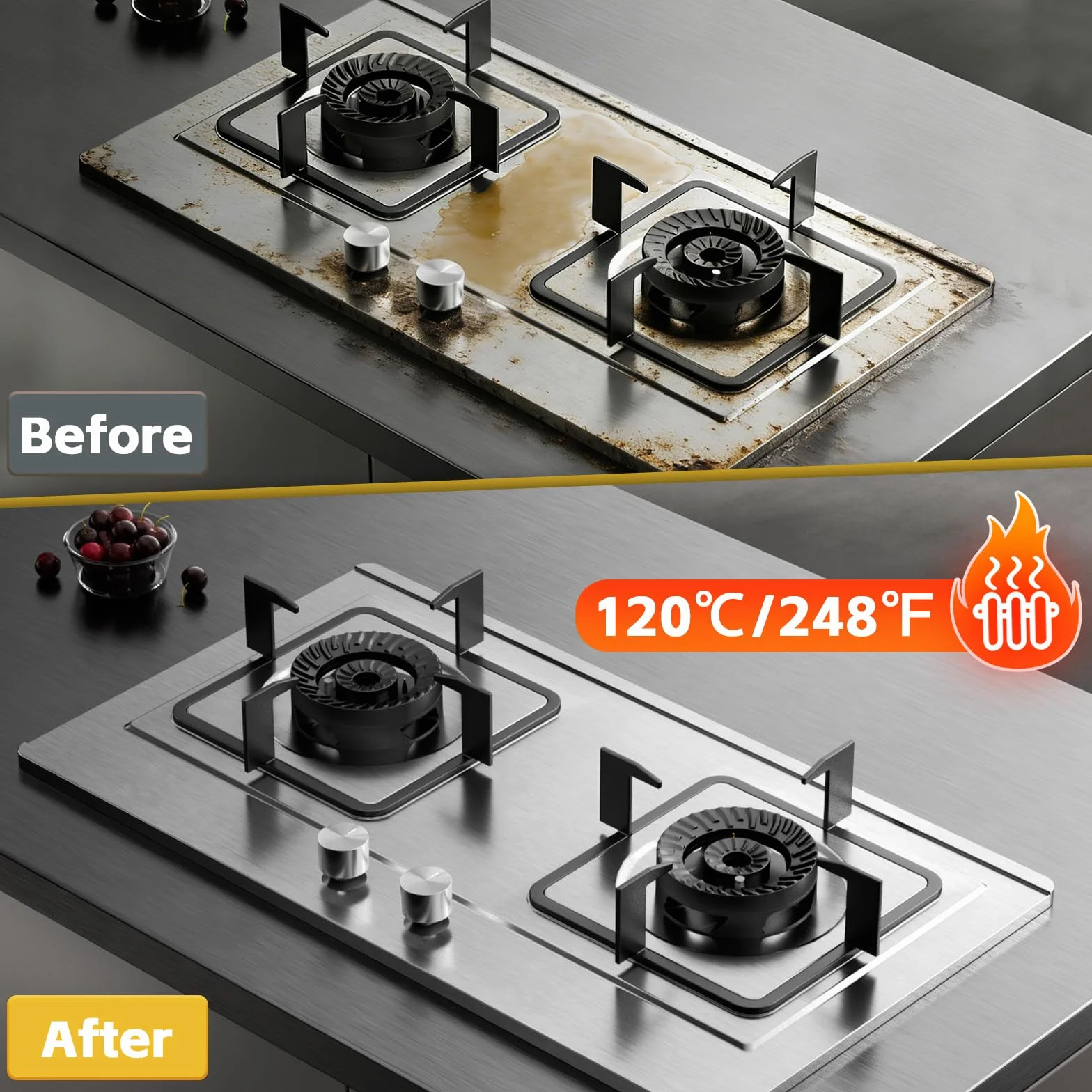 Myjka parowa 2500 W 1,7 l 14 akcesoriów 6 trybów regulacji