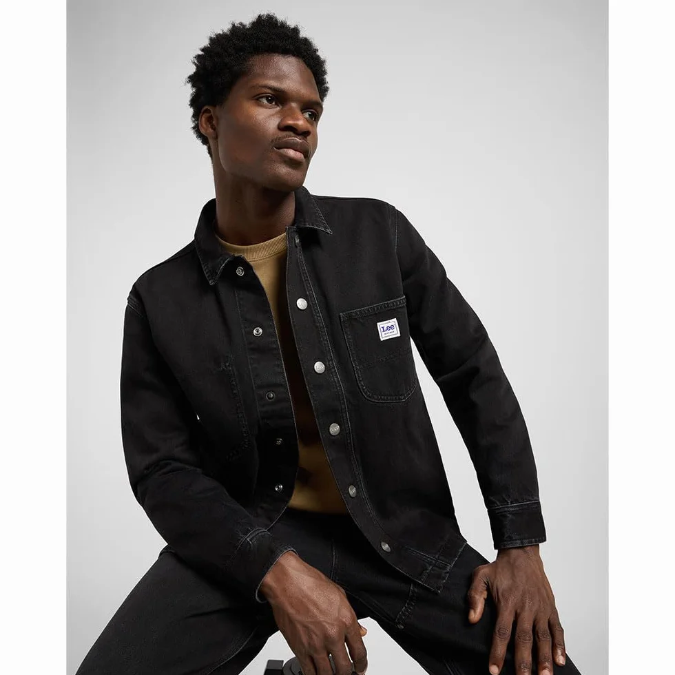 Lee Koszulka Mężczyźni Rlx Wrkwear Overshirt