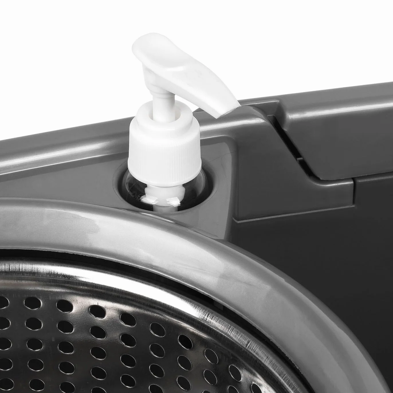 KonigHOFFER Clean It Wiadro plastikowe z mopem obrotowym zestaw