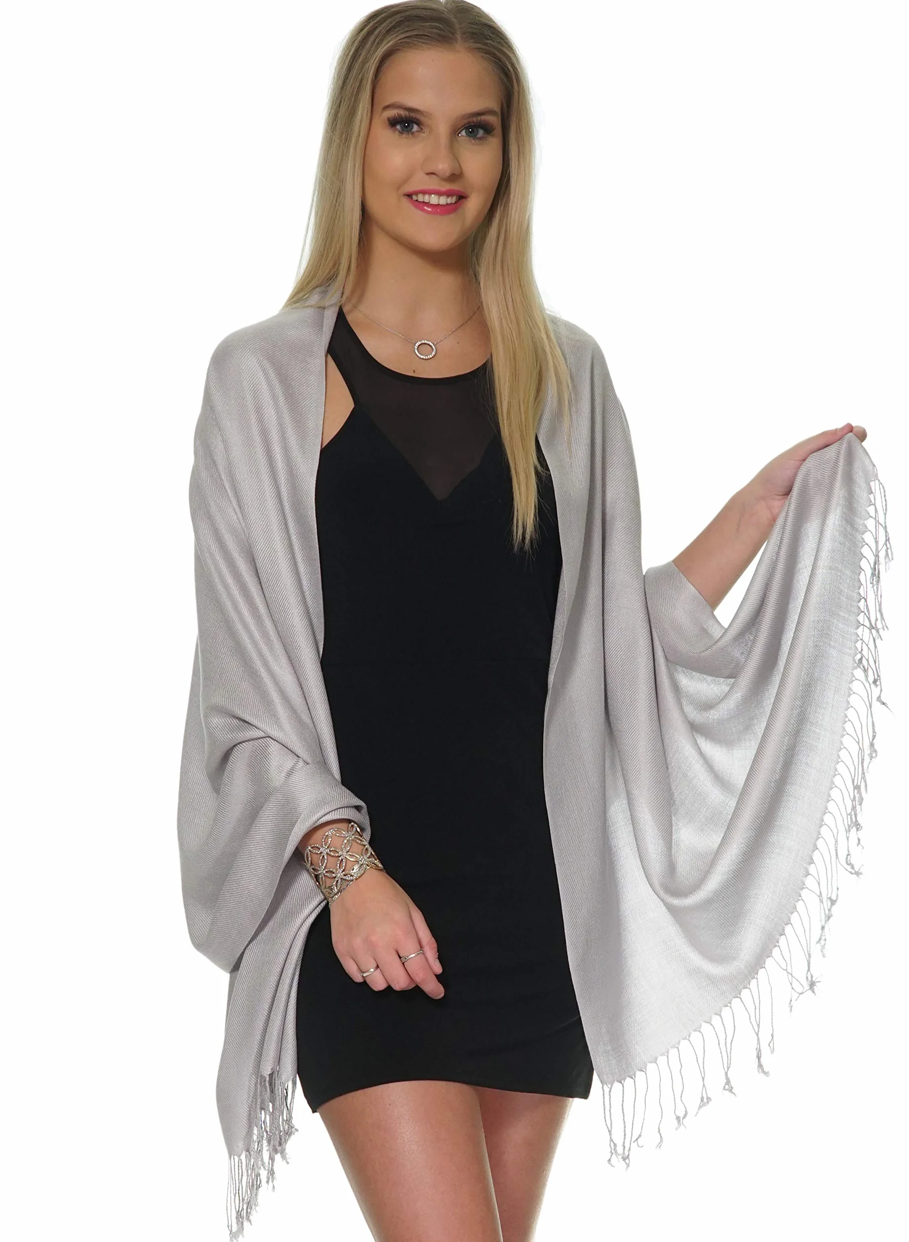 Pashmina Szale i Wrapy do sukni wieczorowej, duży, miękki szal na wesele