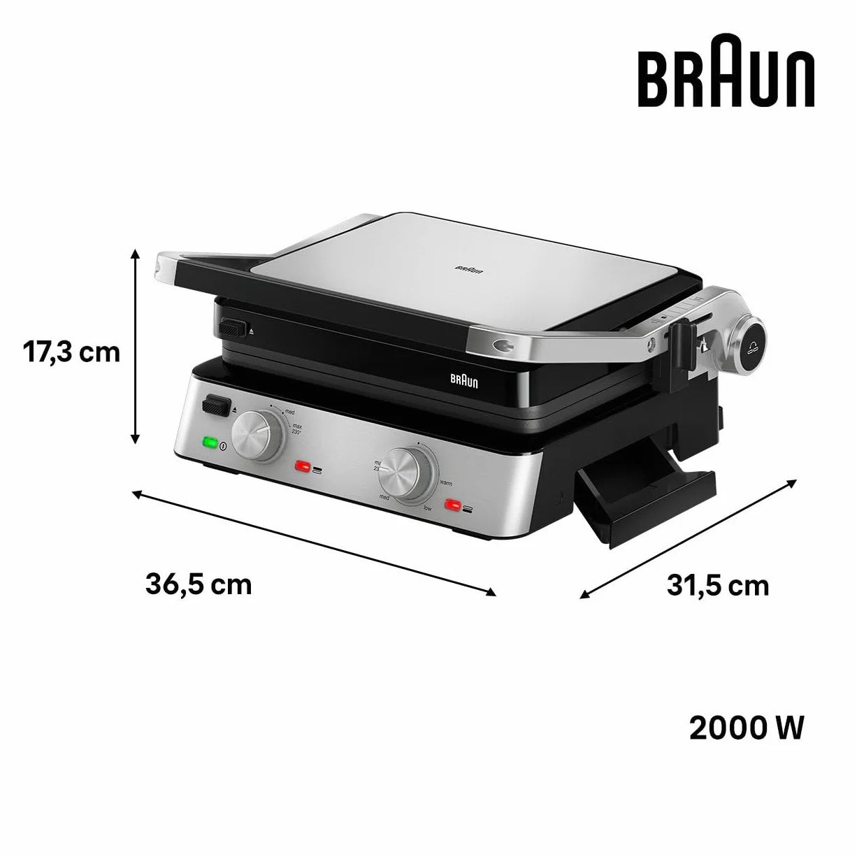 BRA grill kontaktowy CG 7020