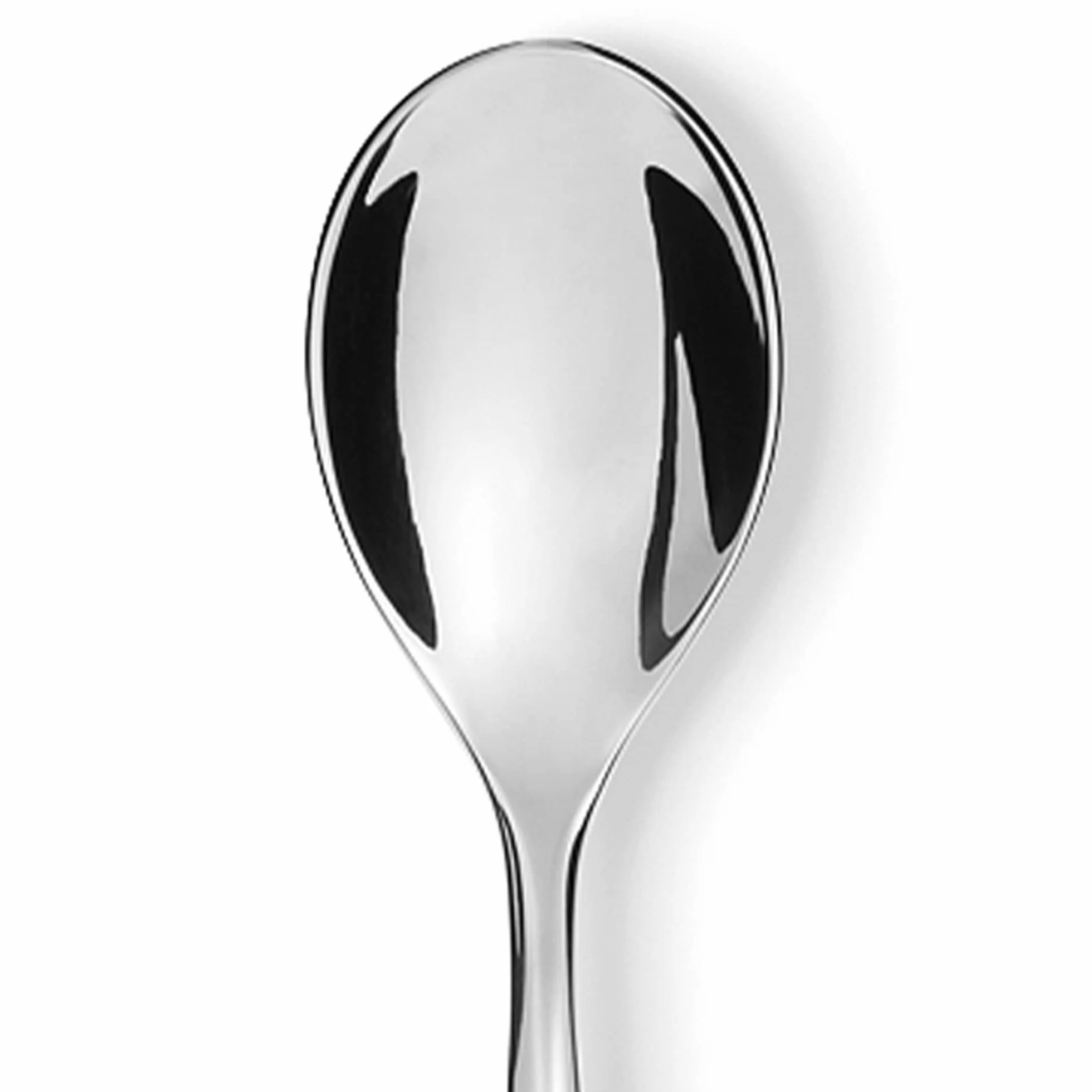 Alessi Nuovo Milano Łyżka do herbaty, zestaw 6 sztuk, (5180/7), srebrna