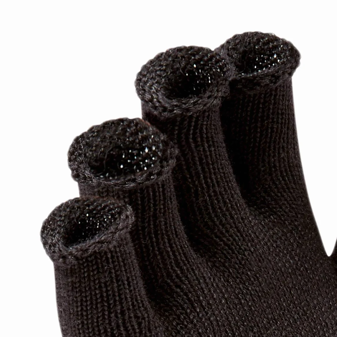 SEALSKINZ Welney Rękawice bez palców z merynosów, używane samodzielnie lub pod wodoodpornymi rękawiczkami do izolacji, miękkie w dotyku, antyzapachowe