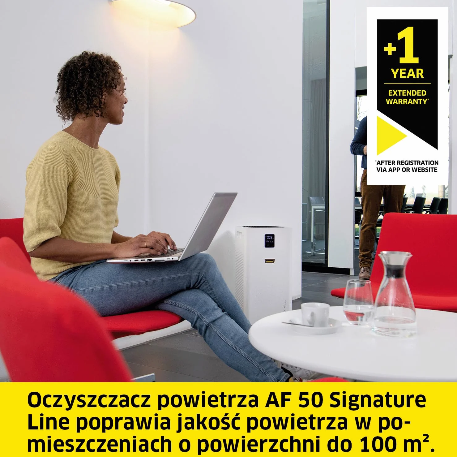 Kärcher Oczyszczacz Powietrza AF 50 Signature Line 520 m³/h 100 m² 99,95% 0,3 μm