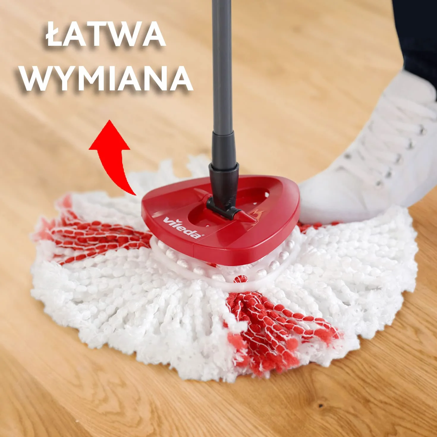 Vileda Wkład do mopa obrotowego Turbo 2w1 Mikrofibra
