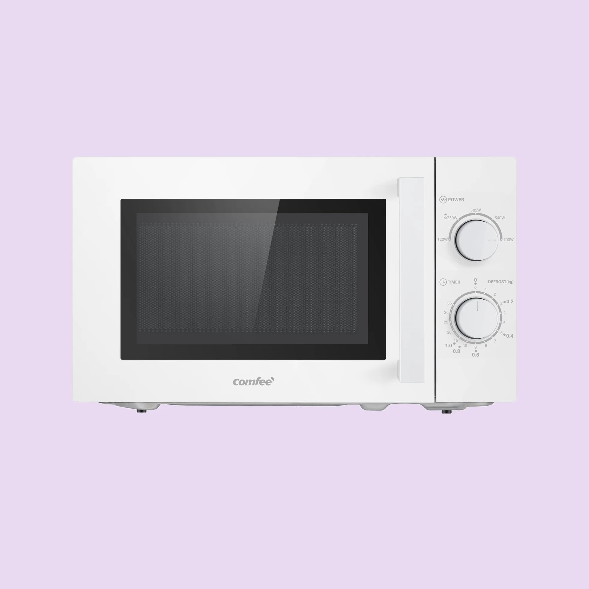 COMFEE' CMSN 20 wh Mikrowelle Solo-Mikrowelle 20L 700W Weiß