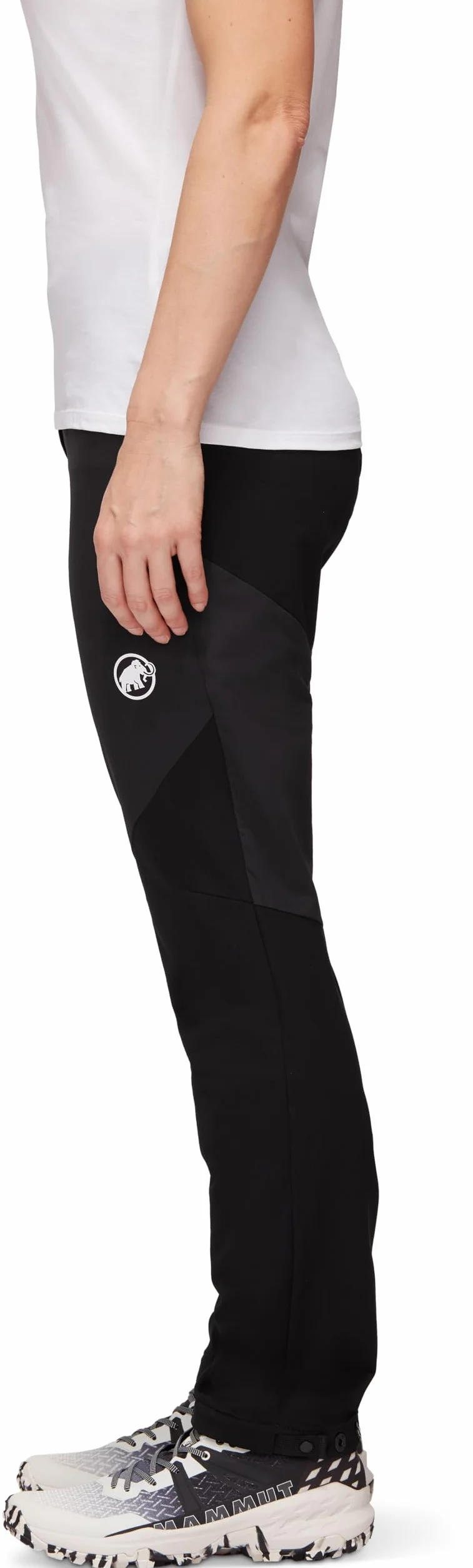Mammut Courmayeur SO Pants Women – Damskie Spodnie Softshell | Oddychające i Wiatroodporne | Czarne, Rozmiar 36