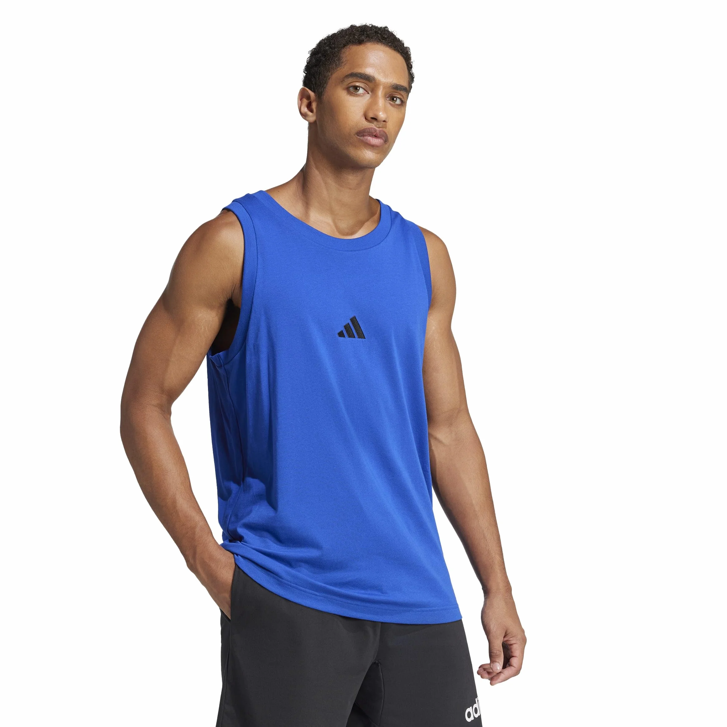 adidas Kamizelka Mężczyźni Essentials Small Logo Single Jersey Tank Top