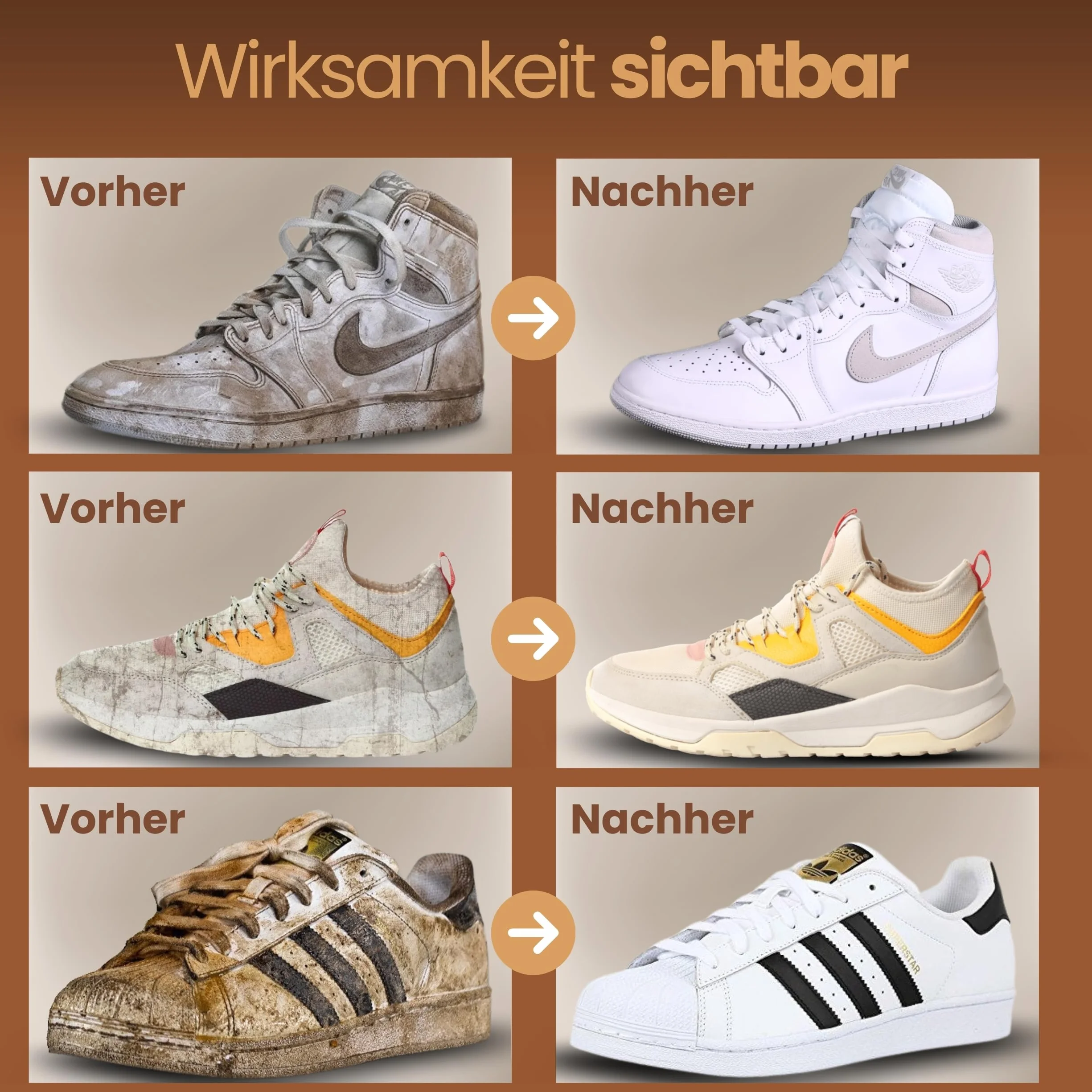 Cleangang Szczotka do czyszczenia sneakersów Boot Champ do delikatnego czyszczenia tekstyliów, skóry – wysokiej jakości szczotka do butów z syntetycznym włosiem – szczotka do czyszczenia sneakersów,