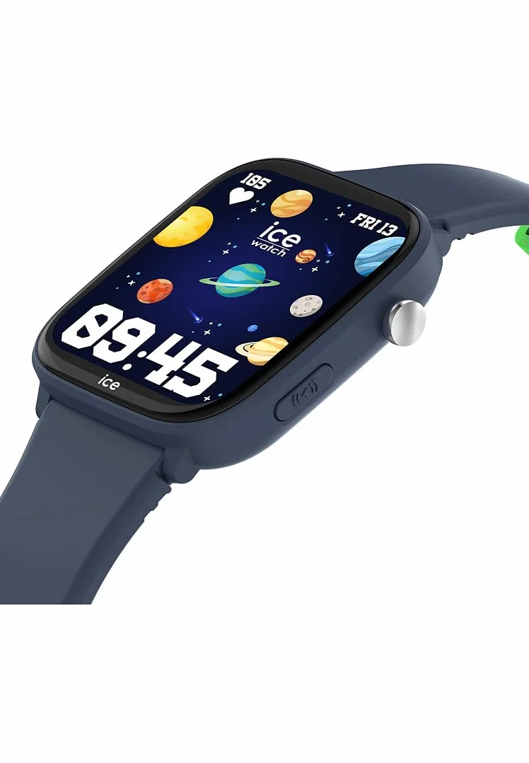 Ice-Watch - ICE smart junior 3.0 Find My Blue - Niebieski, geolokalizacyjny zegarek dla chłopców z silikonowym paskiem - 024547 (1,75 cala)