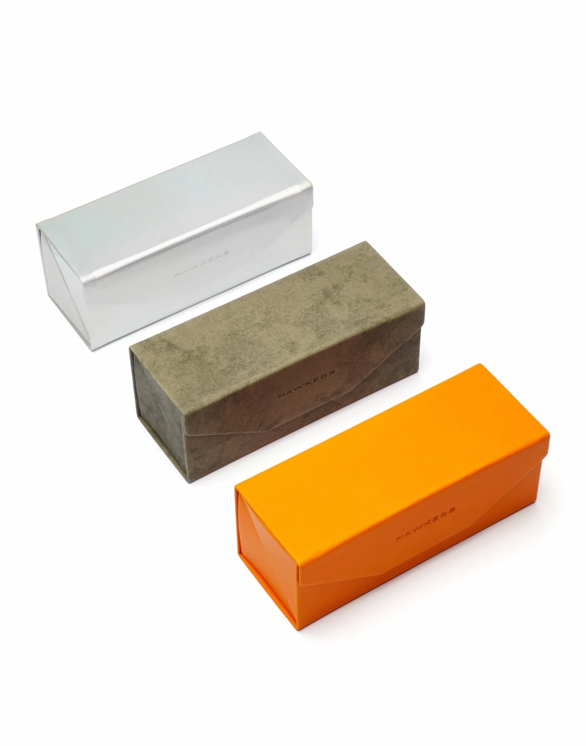 HAWKERS Hard Glasses Case, Mieści 2 Okulary, Etui na Gogle Podróżne, Zamknięcie Magnetyczne
