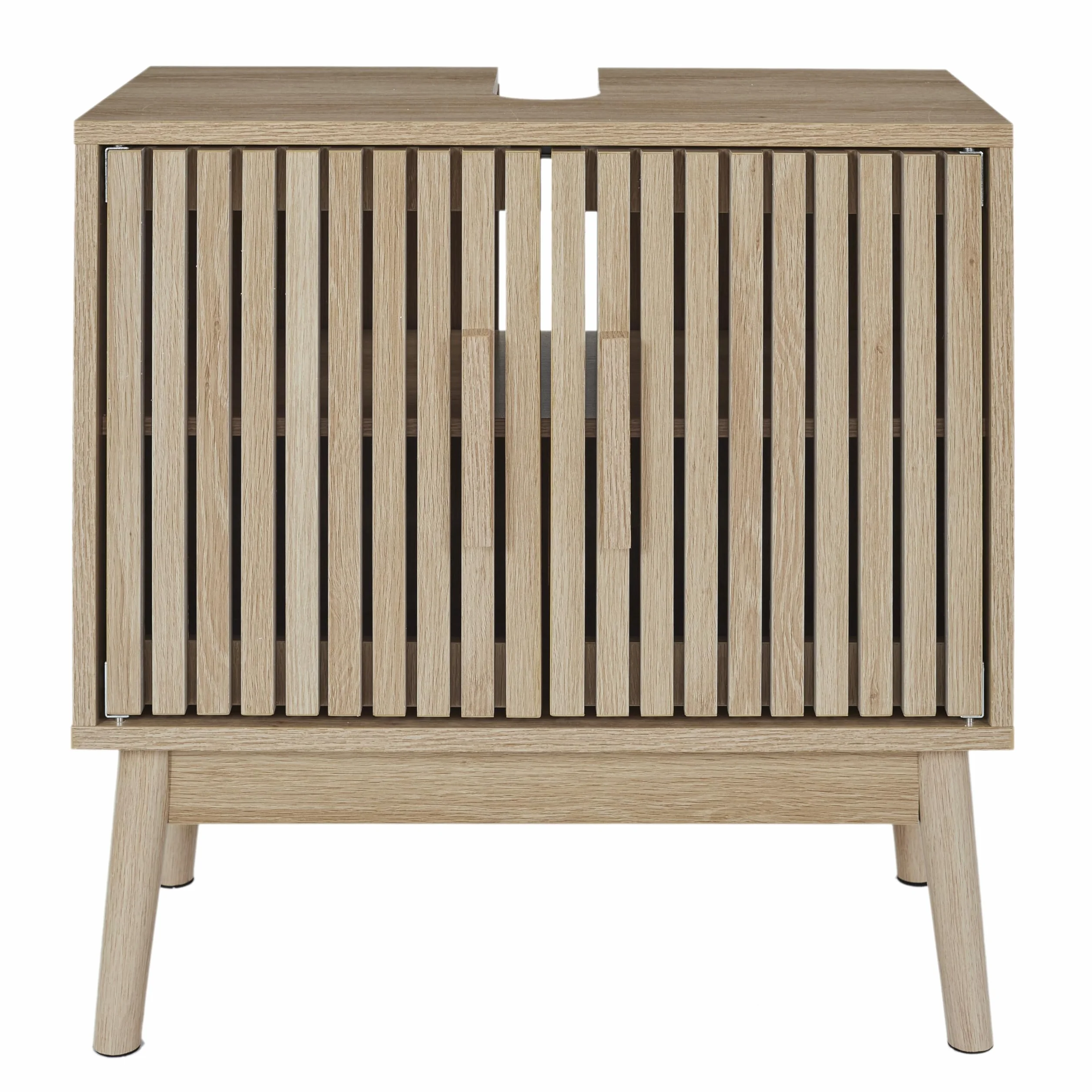 HOME DECO FACTORY wastafelmeubel Klaus Natural Crush 60x70x30 cm bruin