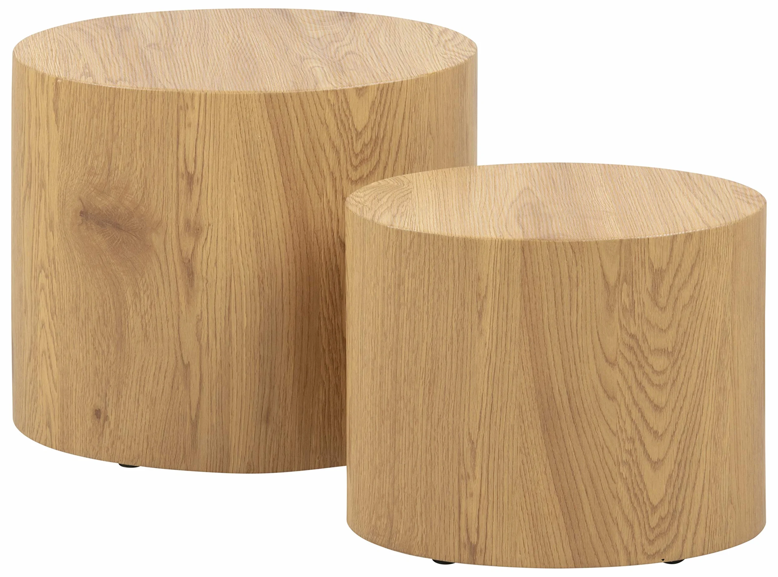 Ac Design Furniture Rico Stolik Kawowy Dziki Dąb Brązowy 2 szt.