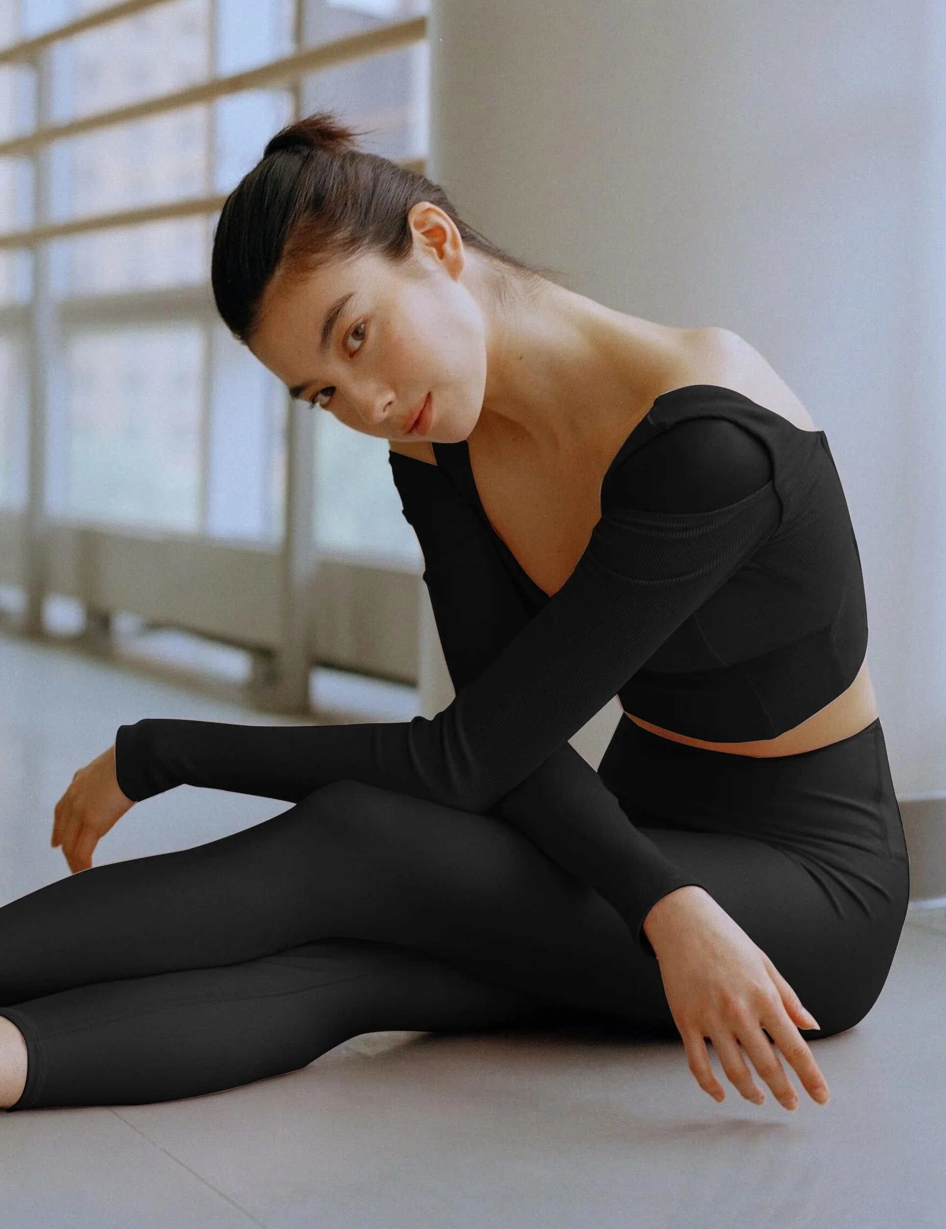 BAYDI Creamlush Legginsy damskie z wysokim stanem - miękkie spodnie sportowe, długie, elastyczne legginsy do jogi, pilatesu, na czas wolny, na co dzień (S-5XL)