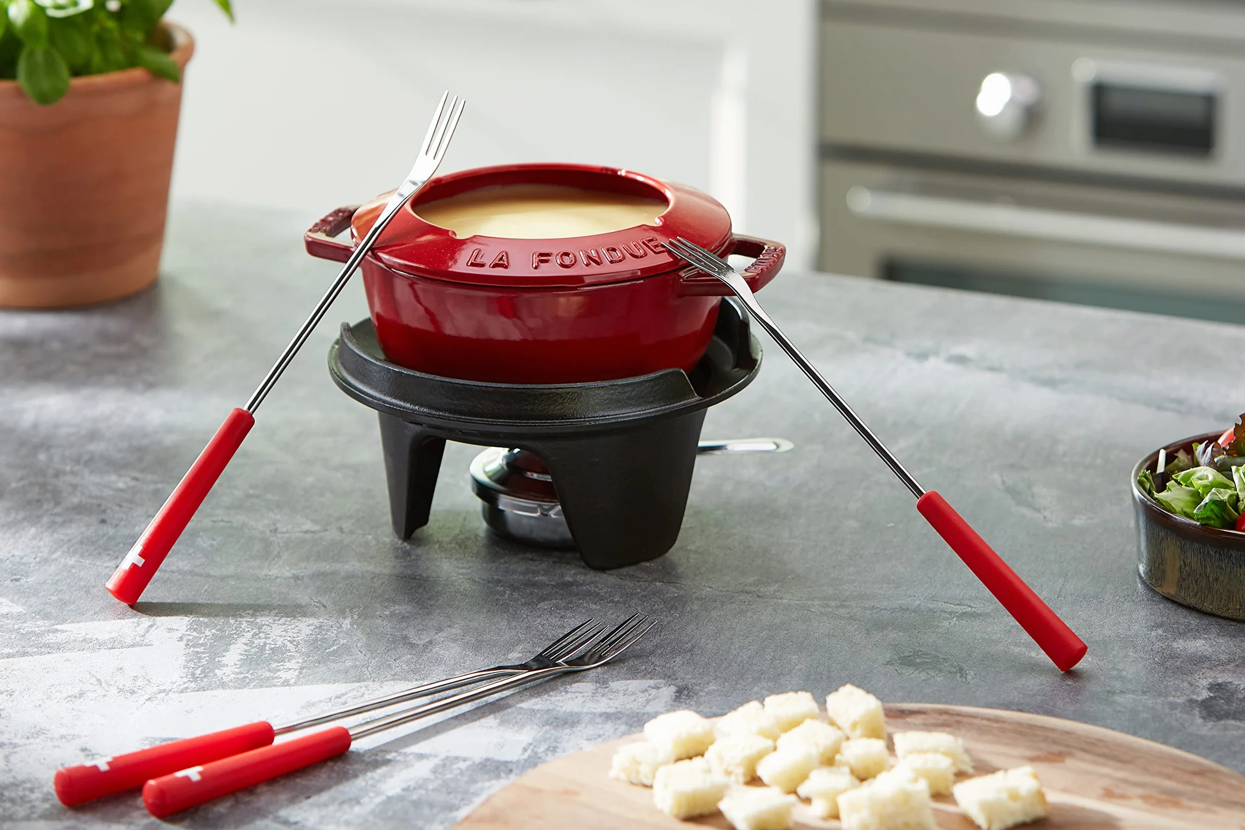 KUHN RIKON widelczyki do fondue 6 szt. 26,5 x 1,5 x 1,5 cm