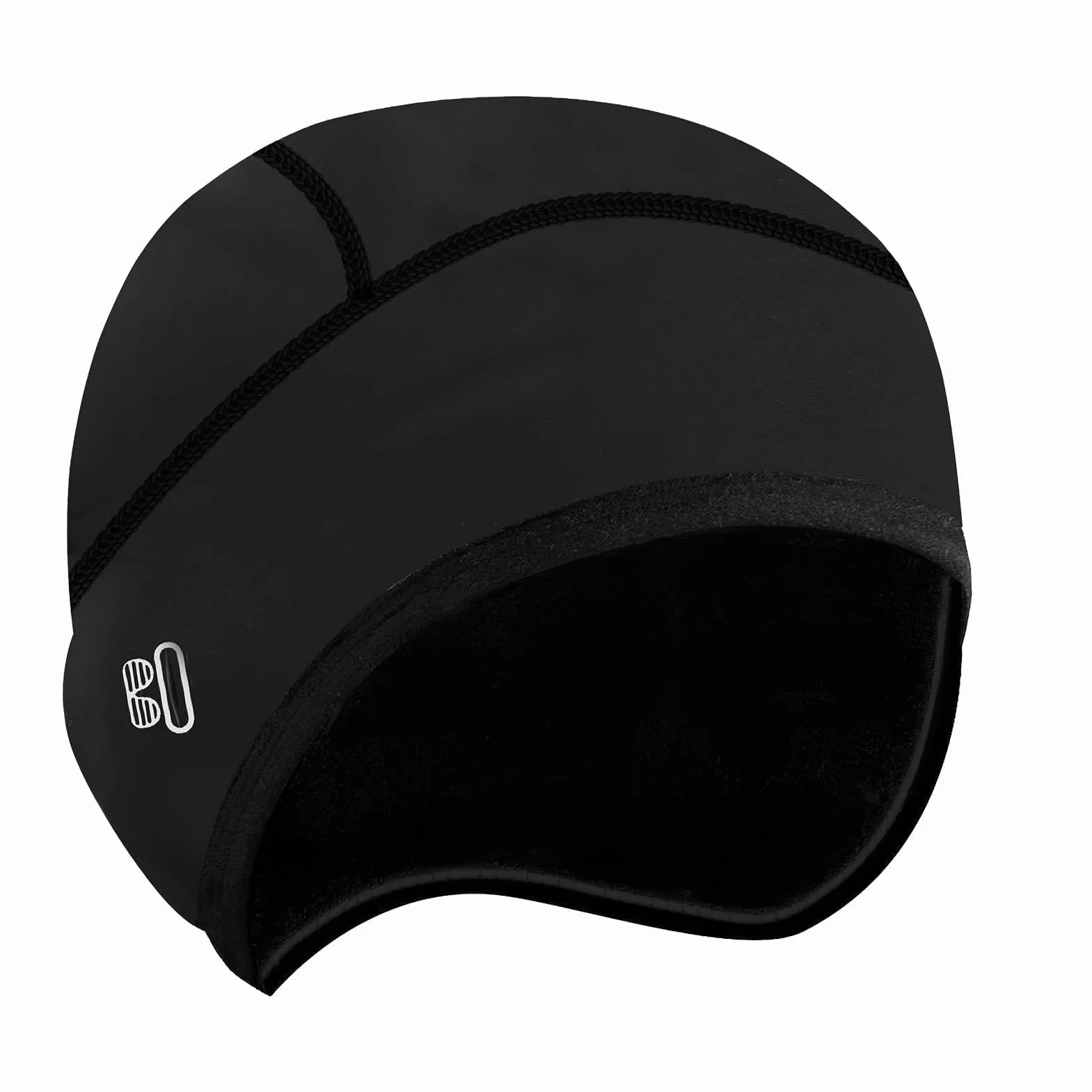 Zimowa czapka rowerowa, ciepła i wiatroszczelna czapka pod kask rowerowy, kask narciarski, lekka czapka na kask z otworem na okulary, idealna do rowerów wyścigowych, MTB – wygodna czapka rowerowa dla