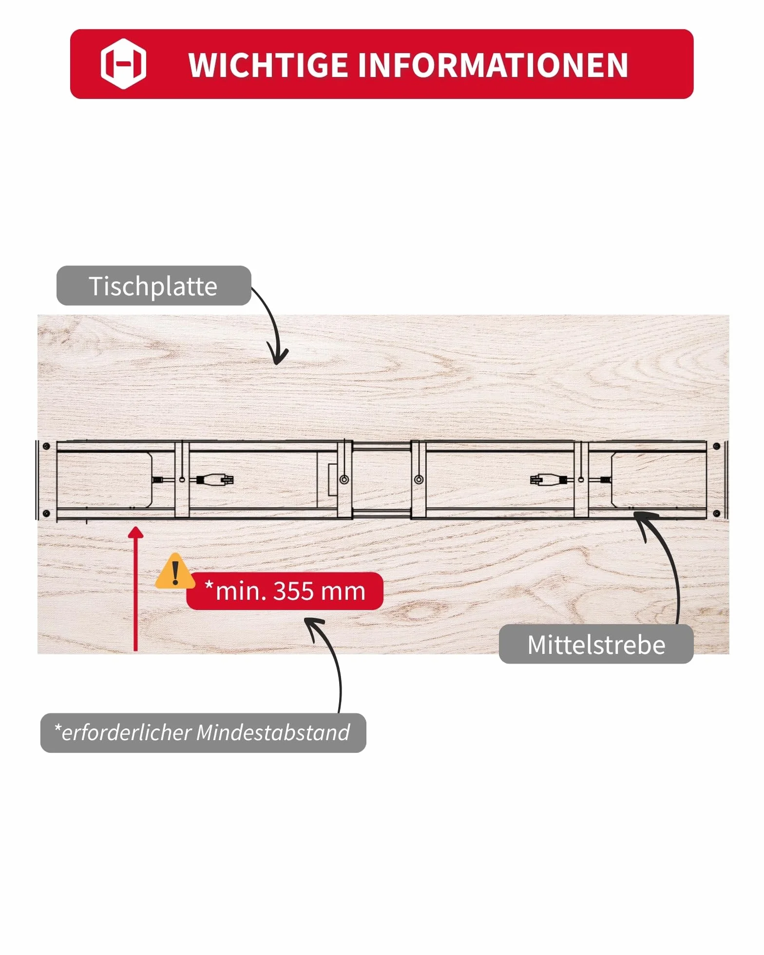 Gedotec Półka na klawiaturę do montażu pod biurkiem | 1 zestaw szuflad na klawiaturę do montażu pod biurkiem - szara | wysuwana półka pod stół wraz z półką | szuflady i szuflady na klawiaturę