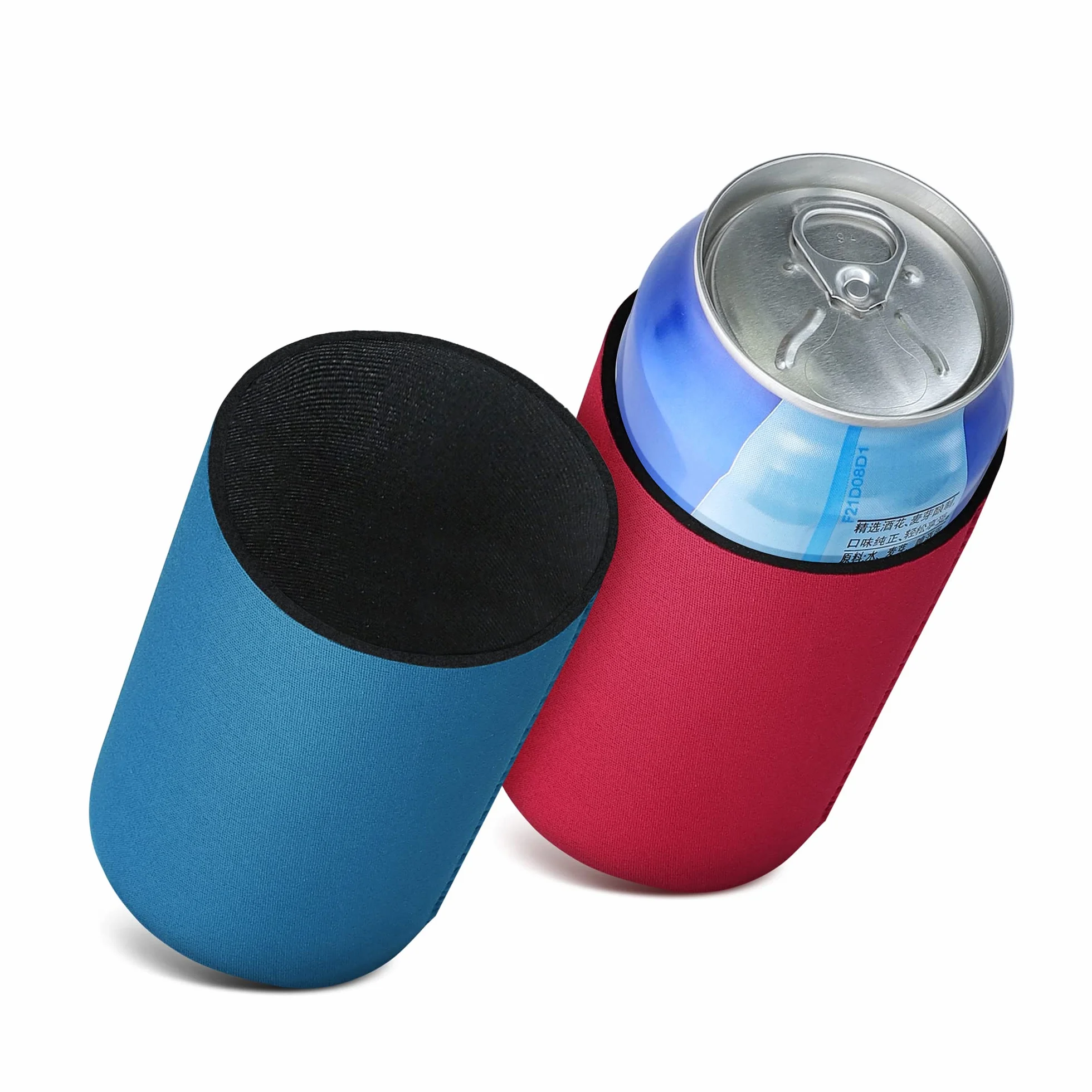 kwmobile Pojemnik Chłodzący 2 x 500 ml Czerwono-Niebieski