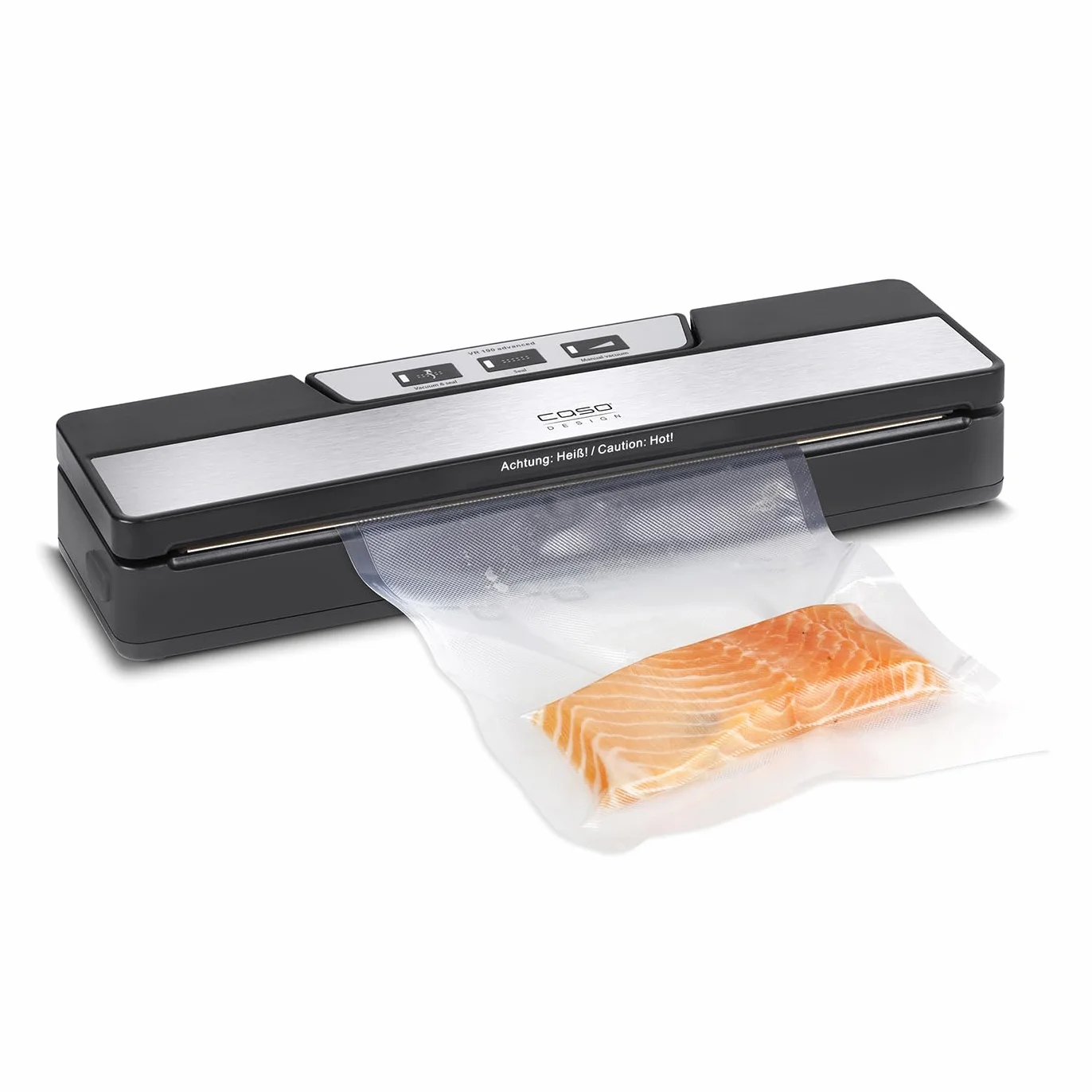 Caso Vr 190 Advanced Pakowarka Próżniowa, Czarny, 30 cm