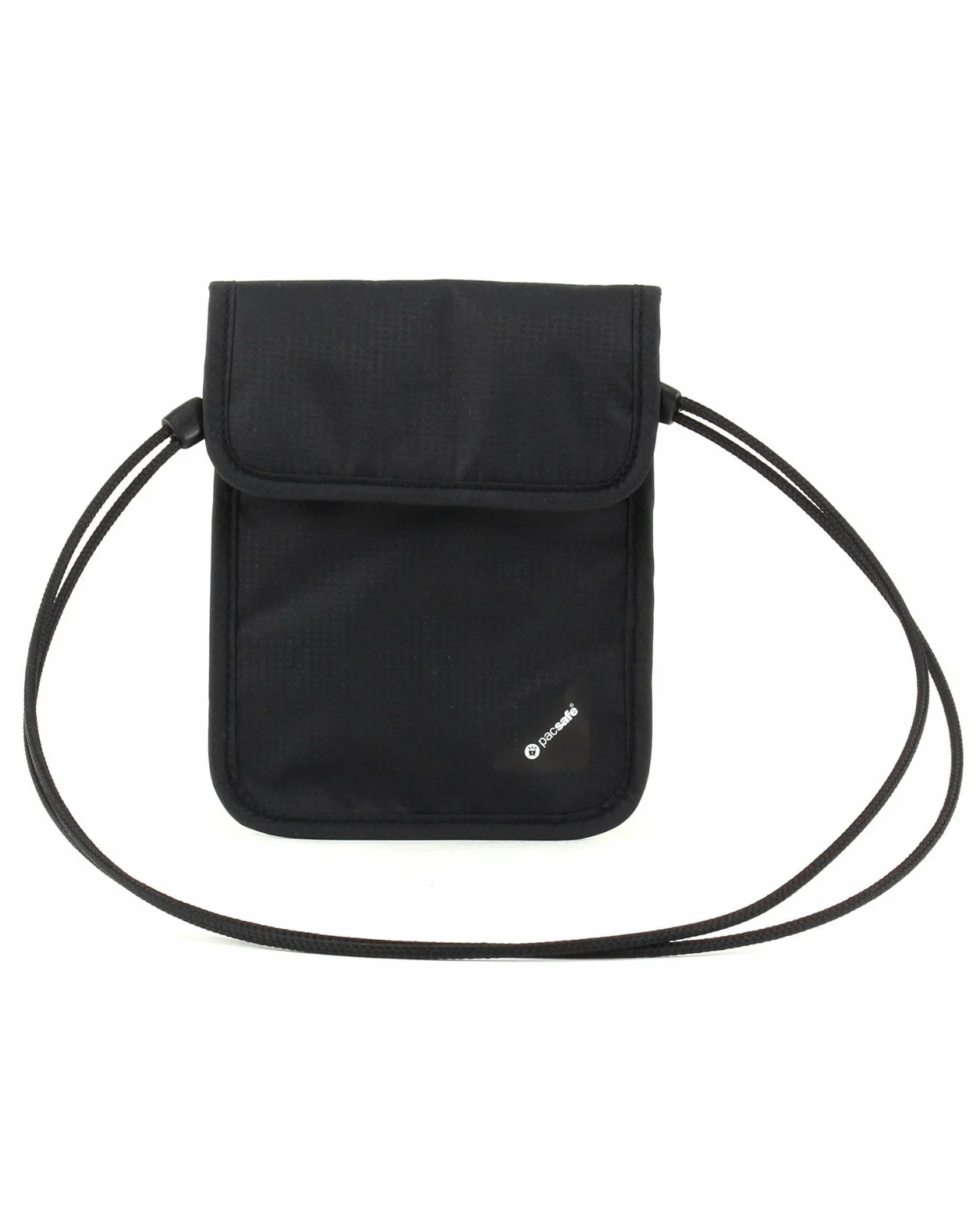 Pacsafe Coversafe Saszetka na Szyję, Czarny, 17 cm
