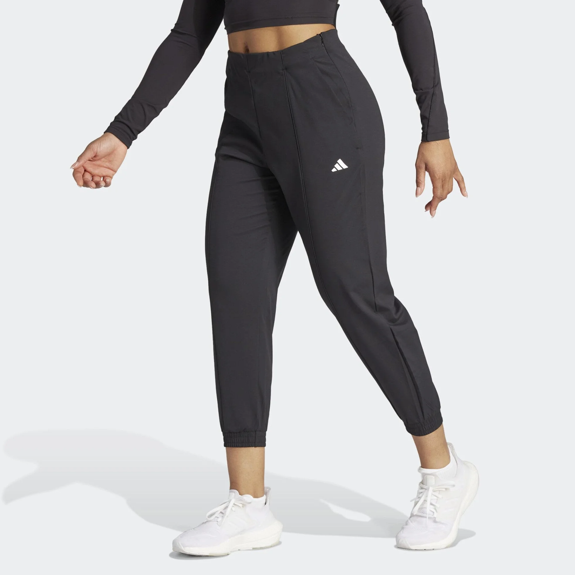 adidas Aeroready Train Essentials Minimal Branding Woven Pants - Spodnie Kobiety