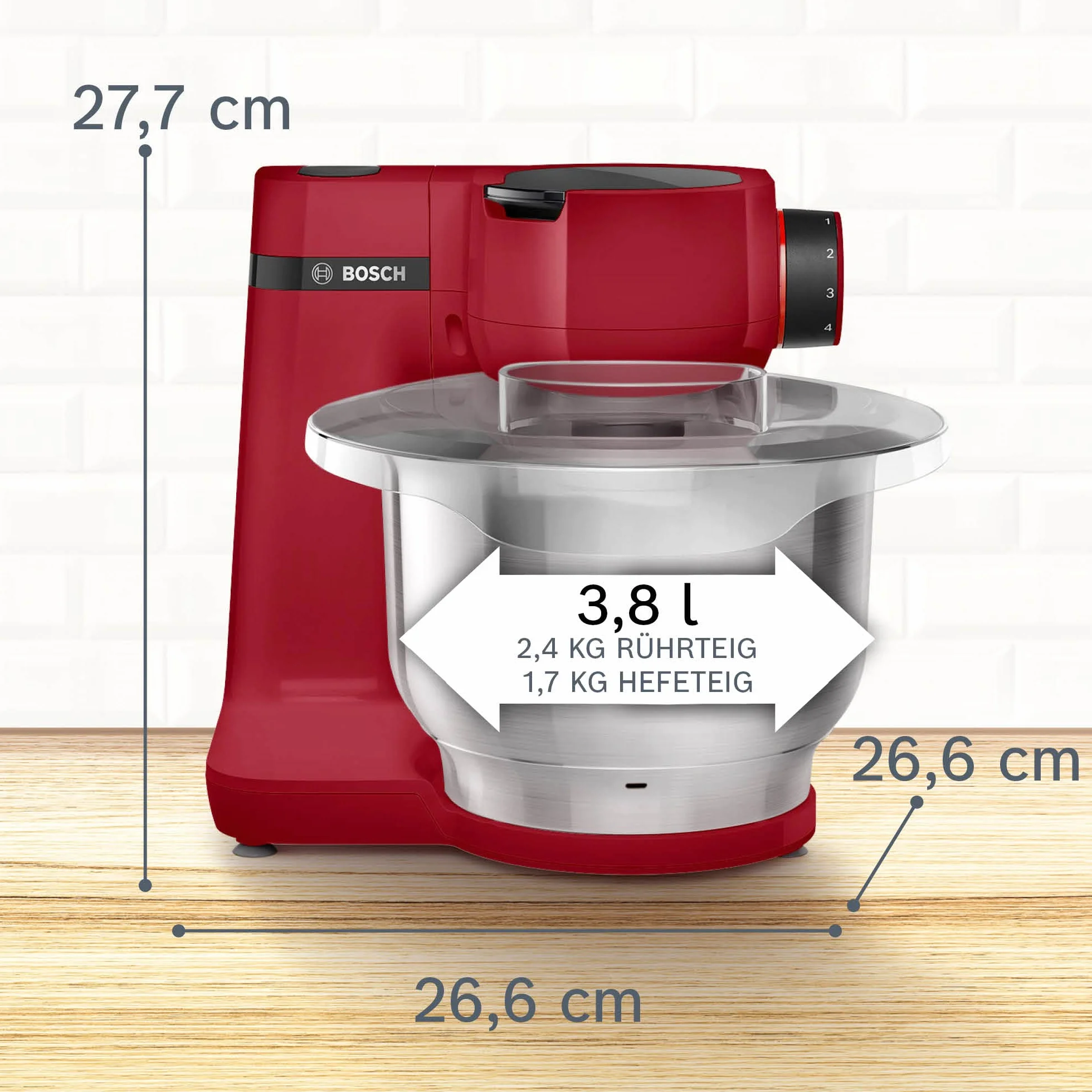 Bosch Serie 2 MUMS2ER01 Robot kuchenny 700 W 3,8 l