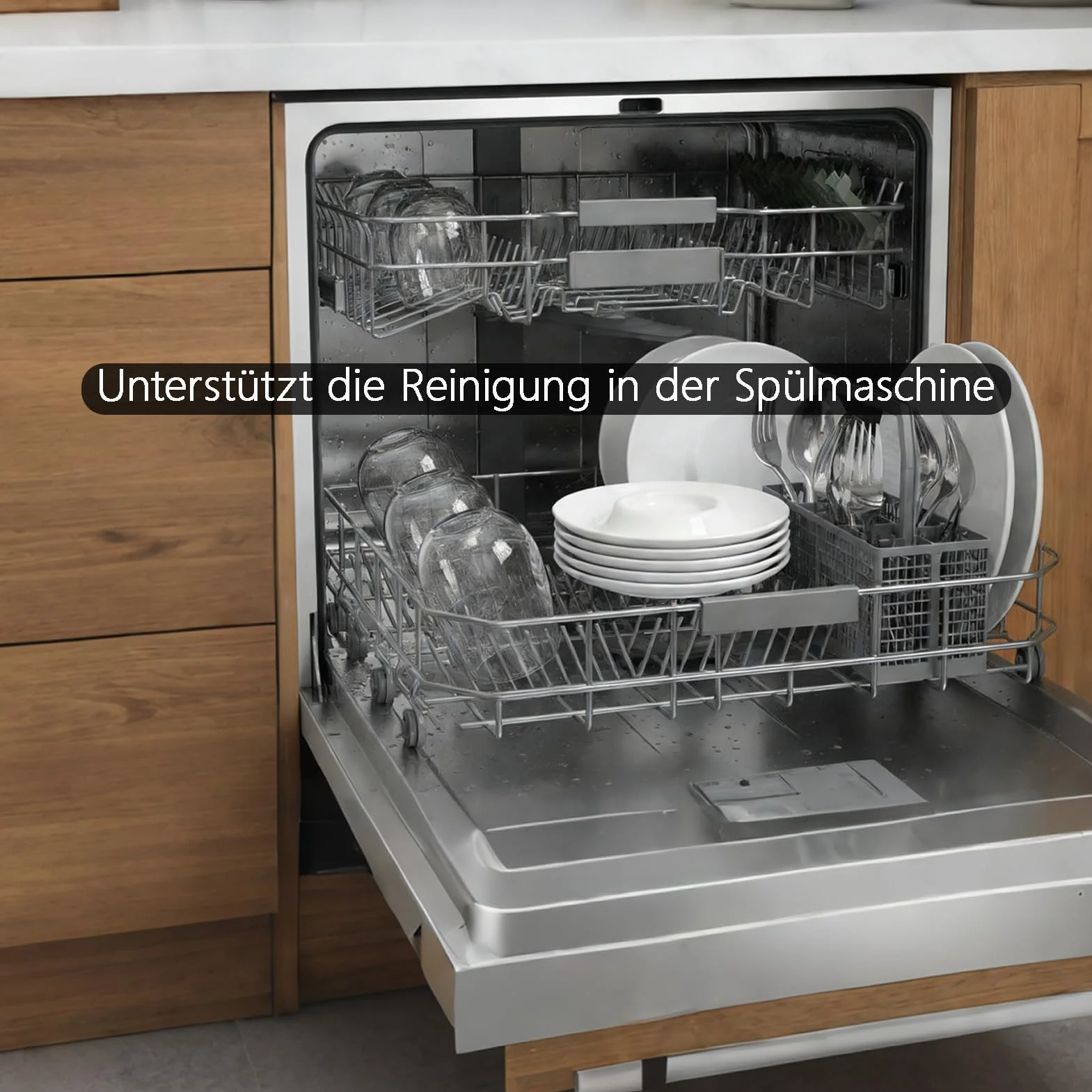 6 Szt. Plastikowych Kieliszków do Jajek, Czysto Białe Kieliszki z Tacką na Skorupki, Nietłukące i Sztaplowane, Średnica 9,8 cm, Można Myć w Zmywarce, Idealne na Brunch i Kemping