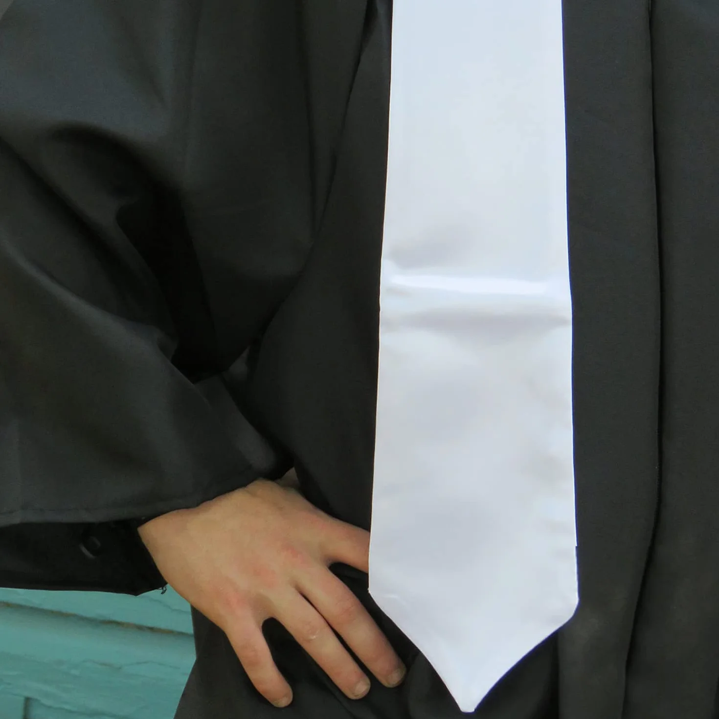 KEELYY Ukończenie studiów, 61" satynowa szarfa dekoracja na zakończenie szkoły, akcesoria dla kapłanów, chór, dla dorosłych, uniseks