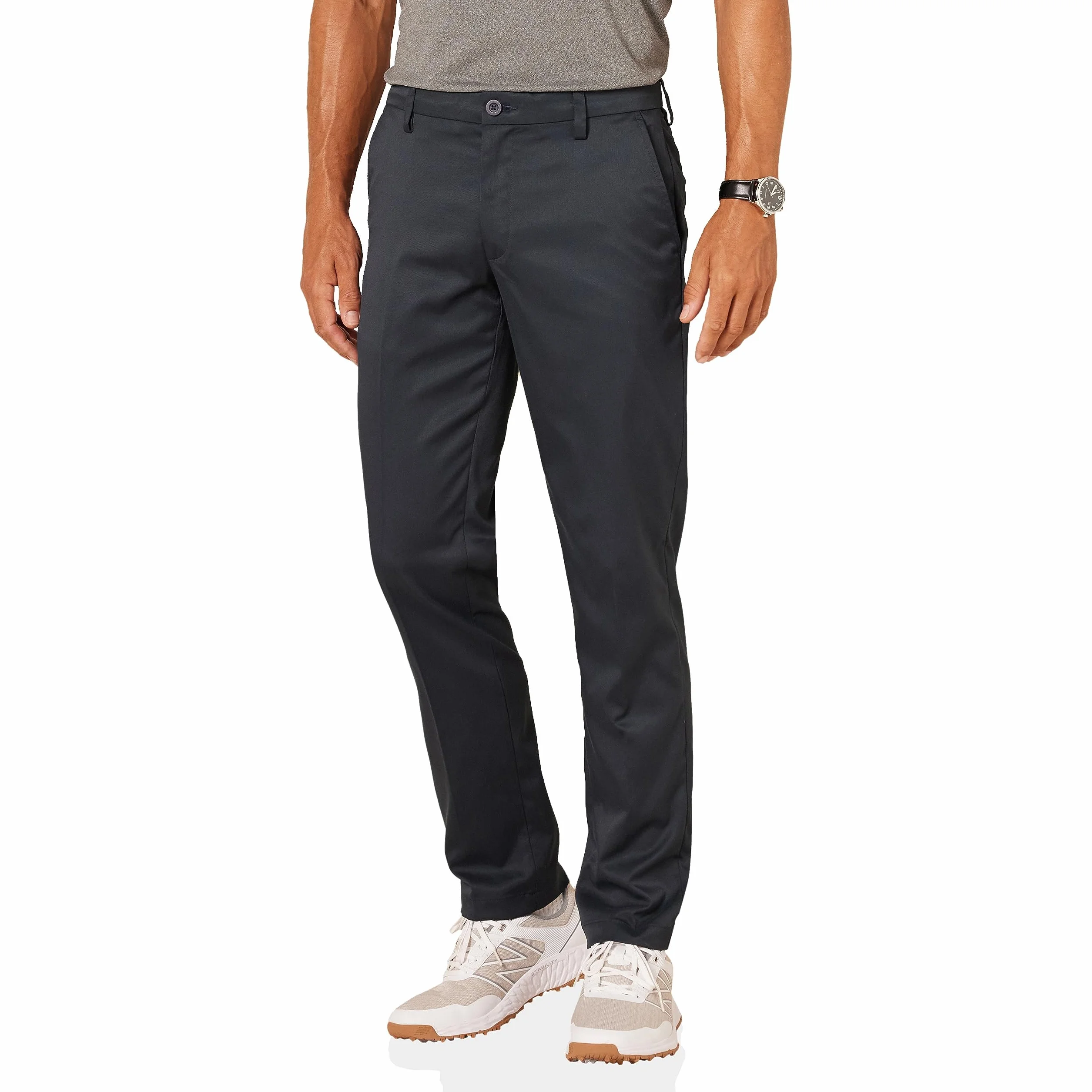 Amazon Essentials Mężczyźni Spodnie golfowe Slim-Fit Stretch