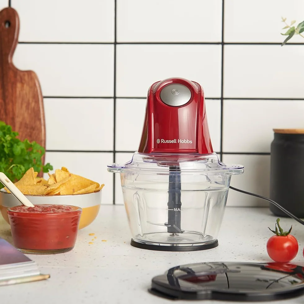 Russell Hobbs Minirozdrabniacz Desire Red 350W 500ml stal nierdzewna 27132-56