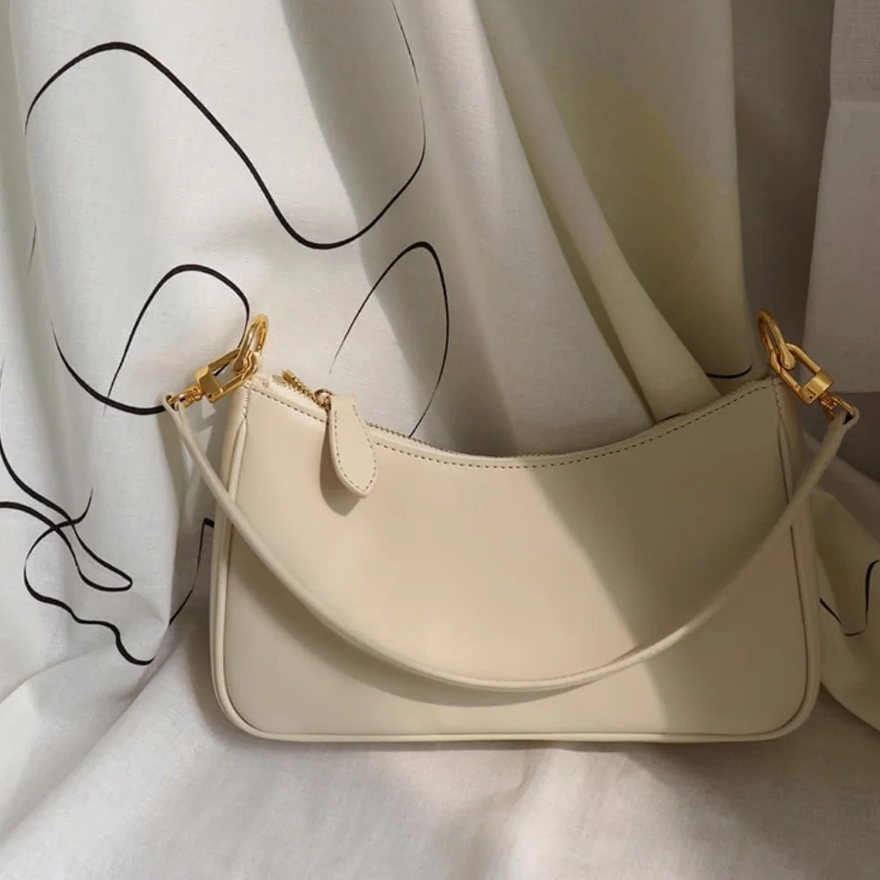 Aucuu Mała torebka damska, kopertówka z łańcuszkiem, retro torba na ramię dla kobiet, mini torba hobo, mała torba na ramię z zamkiem błyskawicznym