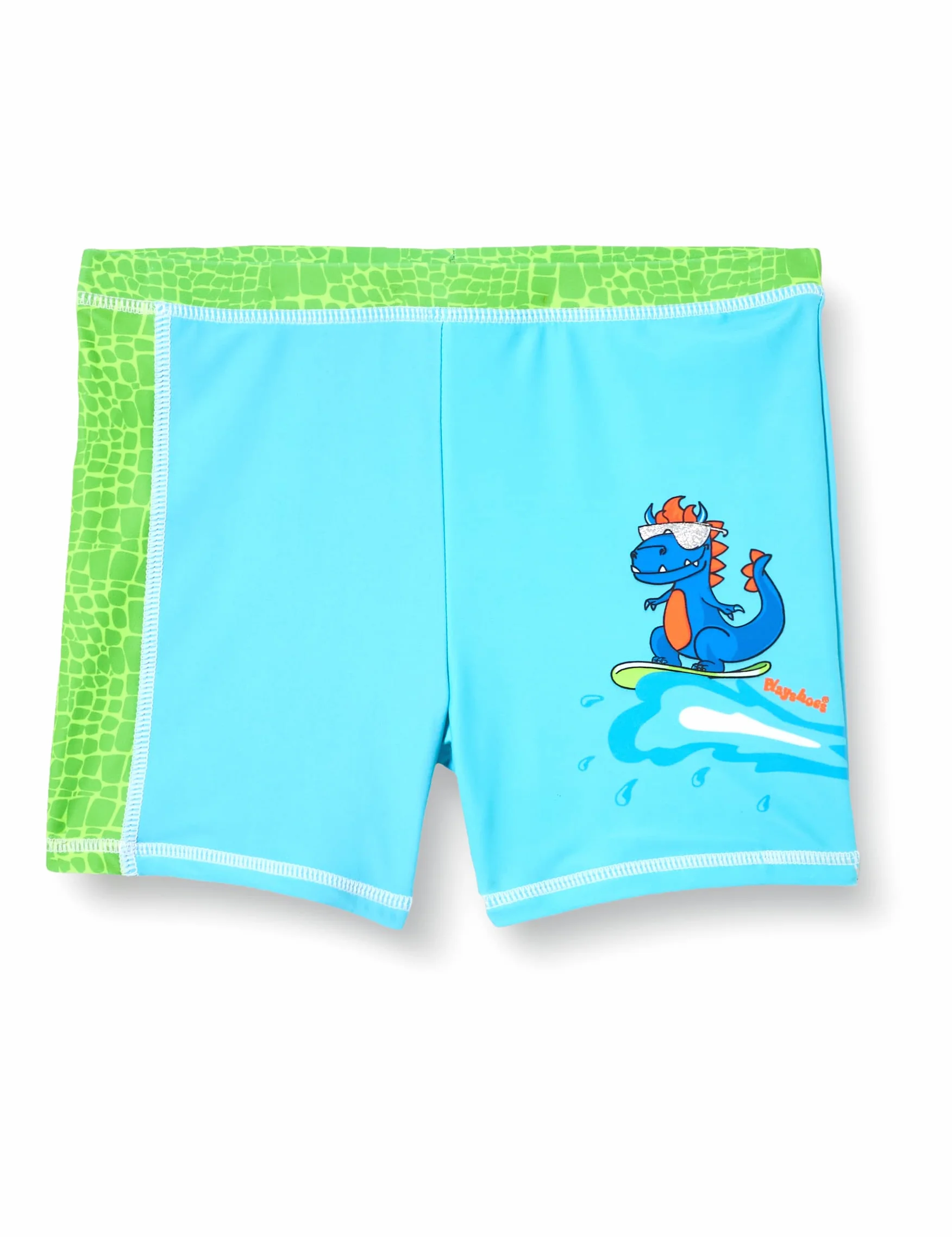 Playshoes Spodenki kąpielowe Chłopcy Badeshorts Dino