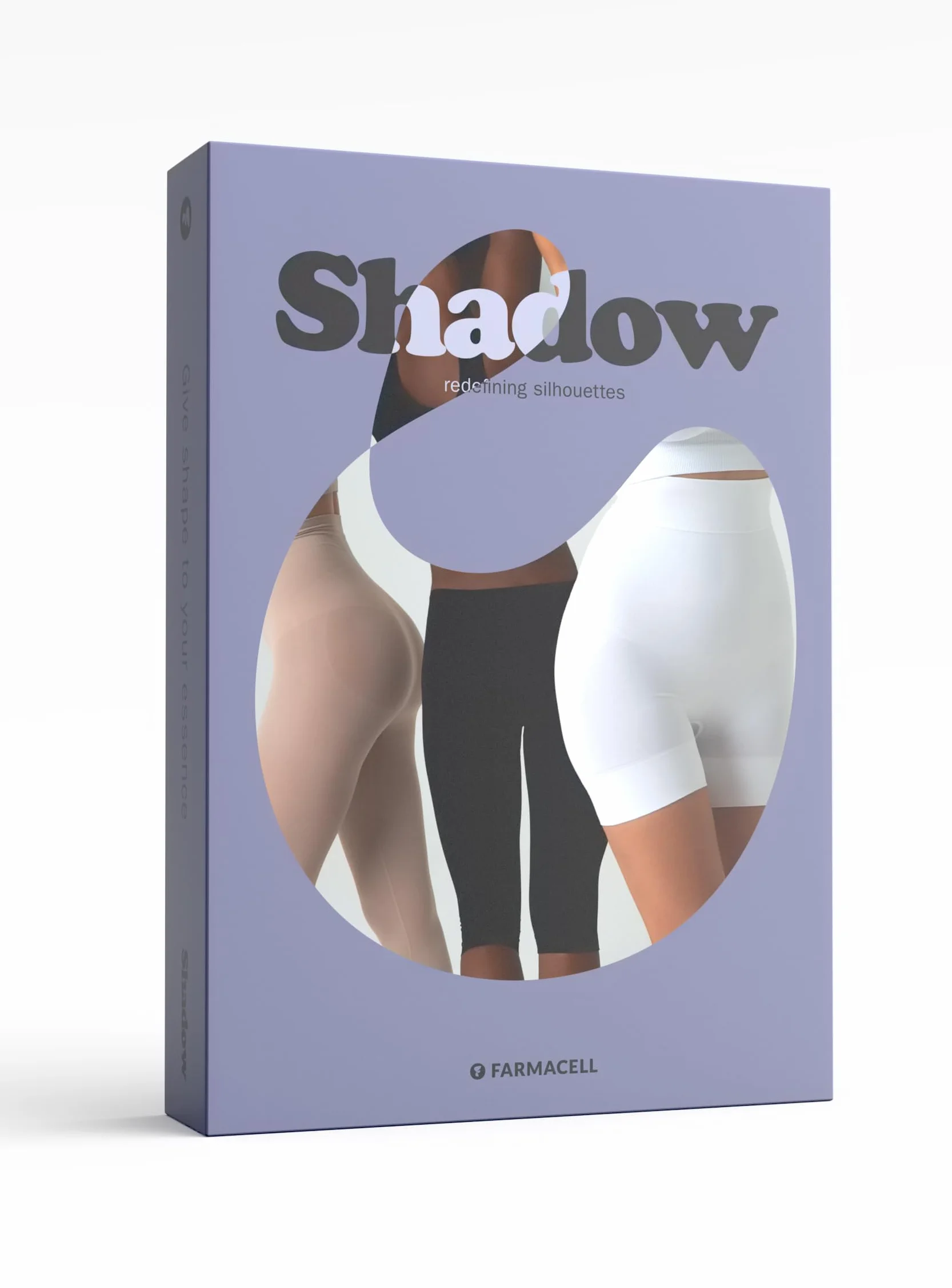 Farmacell Legginsy Antycellulitowe Damskie Modelujące z Efektem FIR, Odwijany Pas, Made in Italy, 609Y