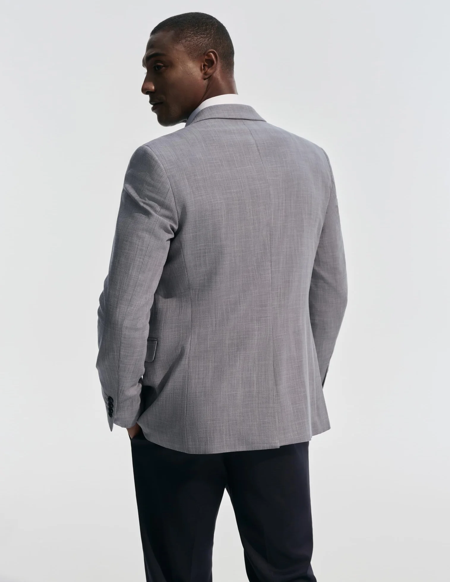 PJ PAUL JONES Marynarki męskie Smart Blazer Kurtki Casual Business Sport Płaszcze