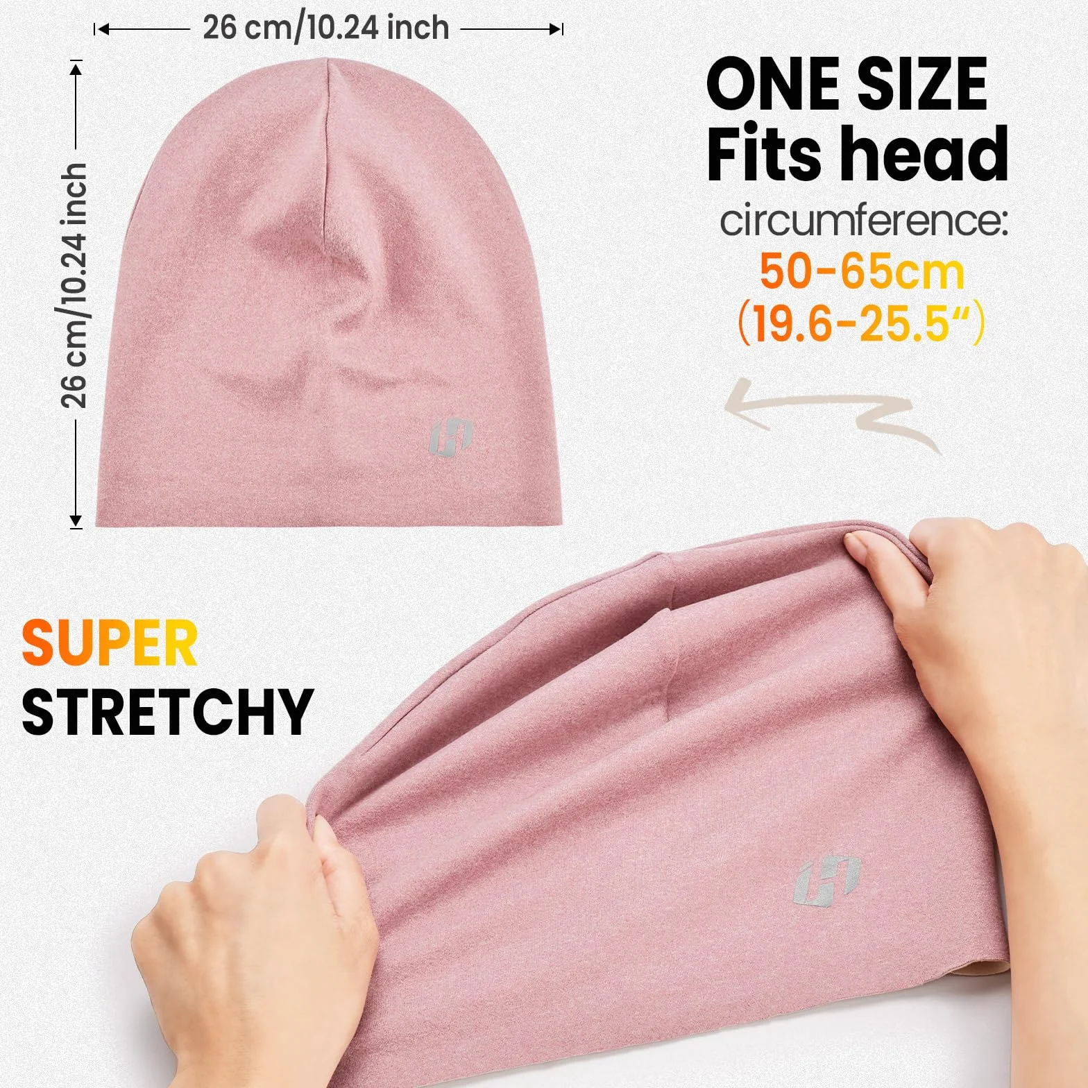 HASAGEI Zimowa czapka do biegania czapka z czaszką czapka beanie czapka kask termiczny