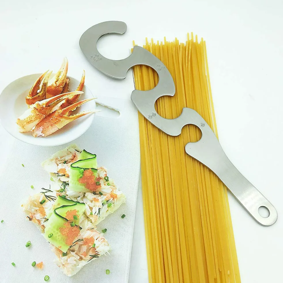 4-otworowe narzędzie do pomiaru spaghetti, porcjoner spaghetti do makaronu, kontrola porcji, pojemnik do kuchni
