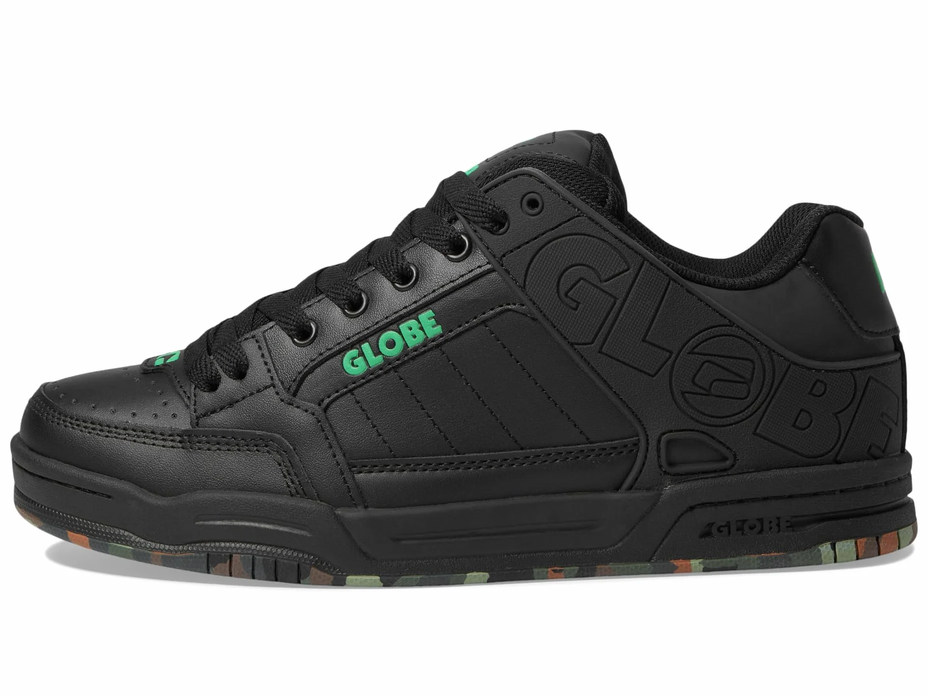 Globe Tilt męskie buty sportowe w kolorze czarnym zielonym