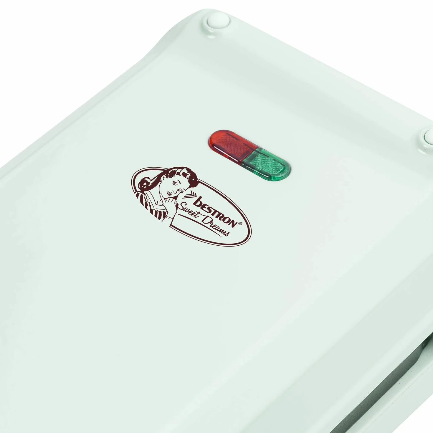 Bestron Churros Maker, gofrownica na maks. 4 churros, styl retro, 700 W, Sweet Dreams, miętowy